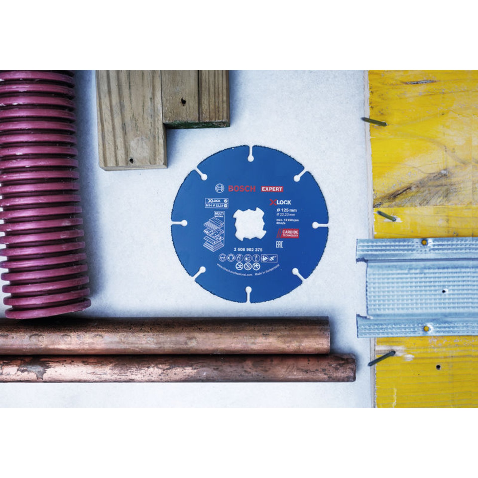 EXPERT Multi Material Carbide-Trennscheibe, 115 x 1.6 x 22,23 mm, X-Lock