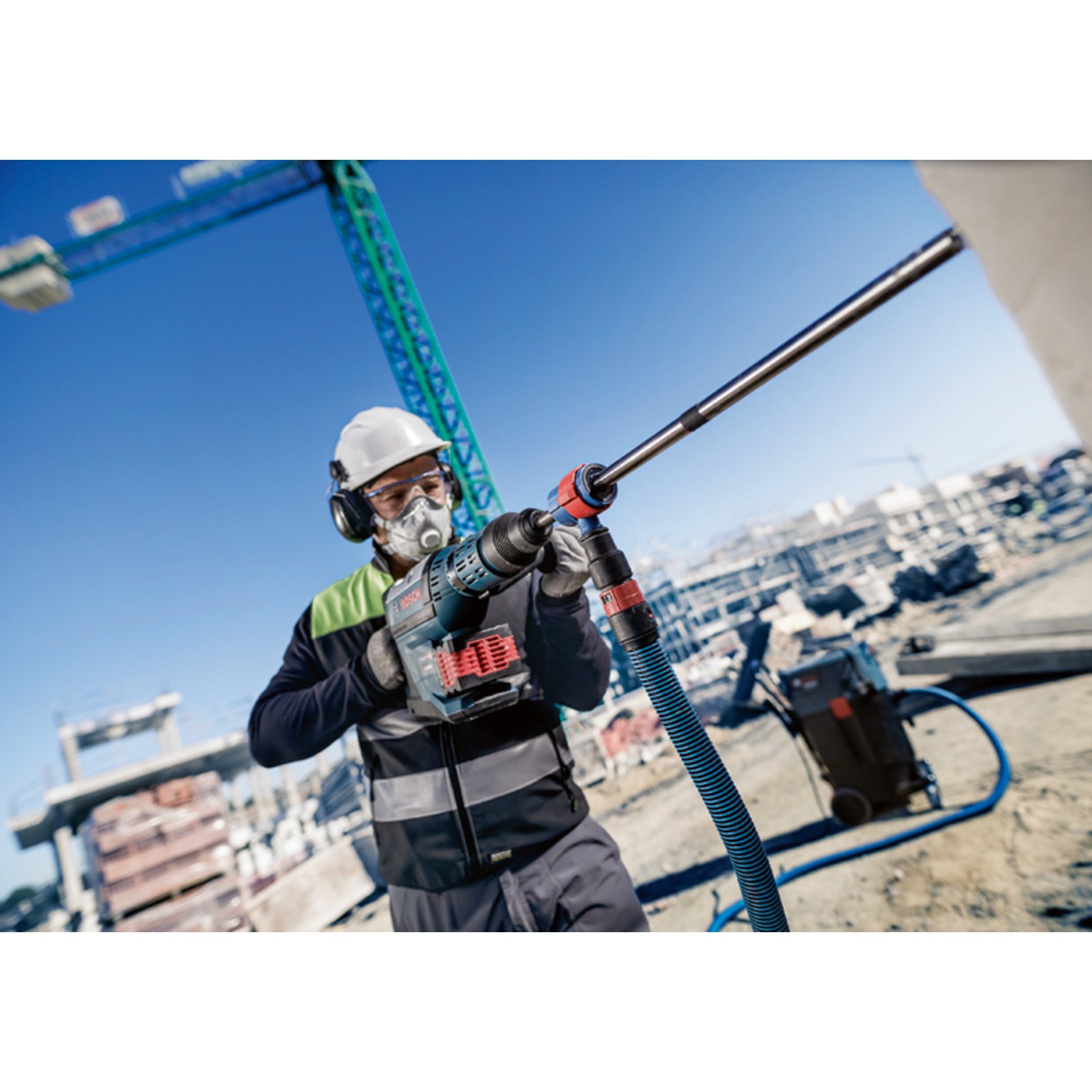 EXPERT SDS Clean max Adapter für Hammerbohrer