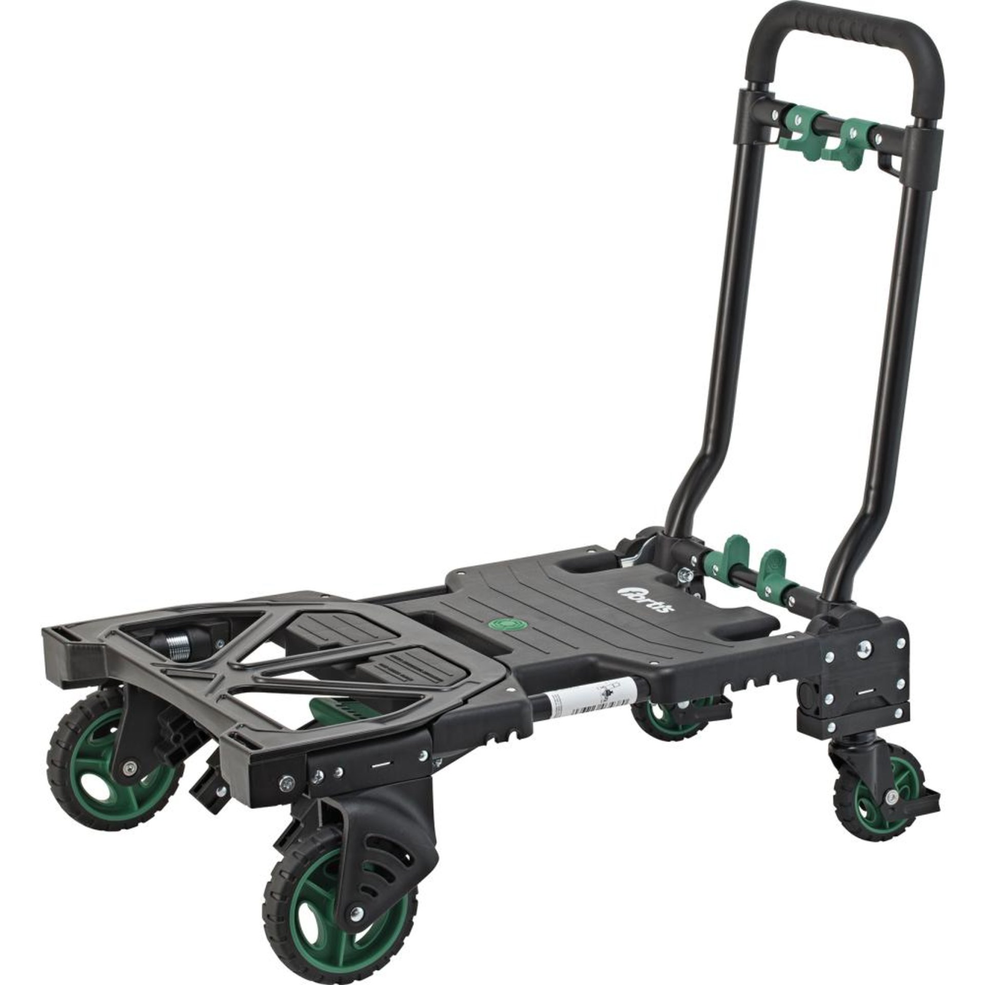 2-in-1 Vielzweckwagen FORTIS klappbar 70/137kg BxTxH 778x450x685 / 416x450x110 / FW-90TP