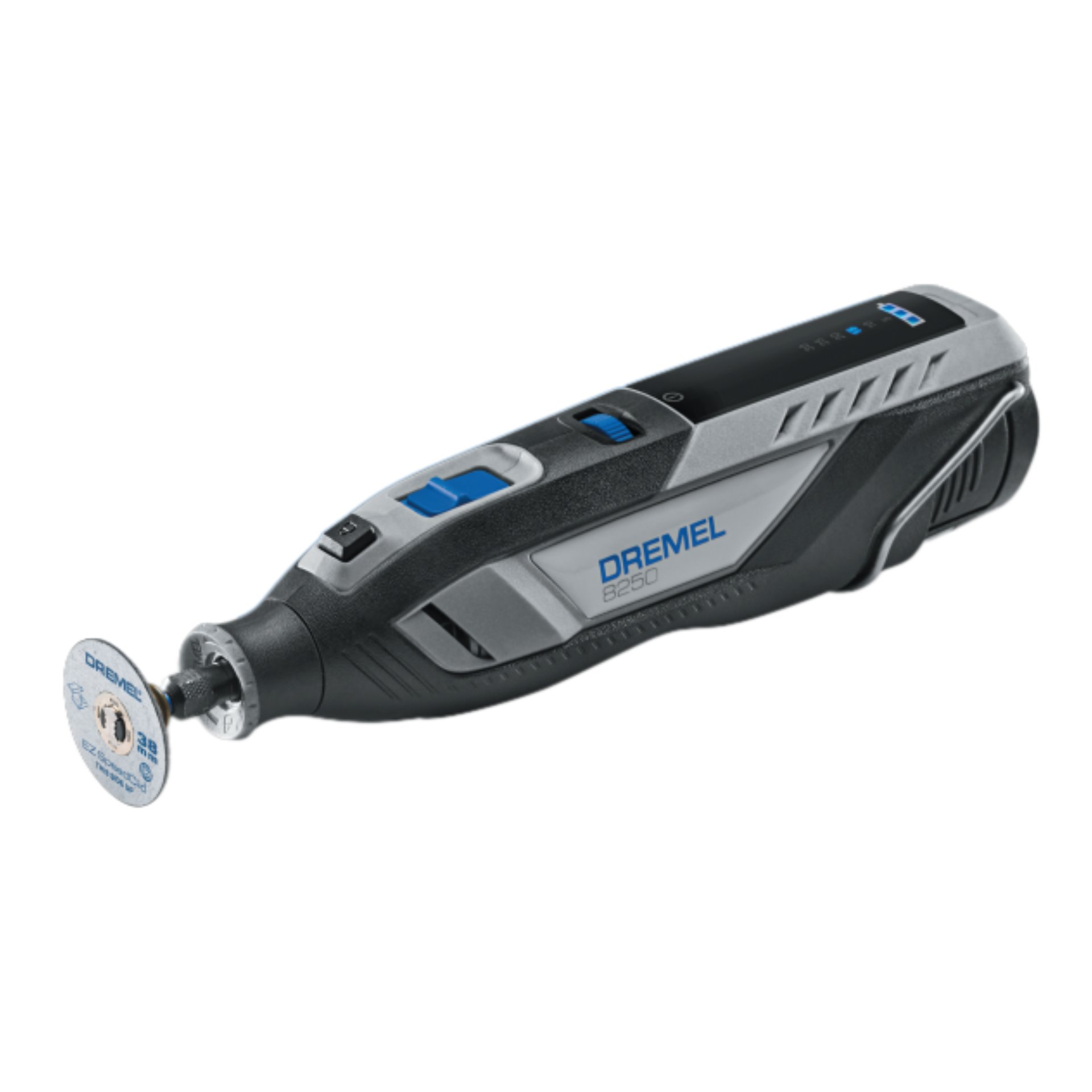 DREMEL® 8250, Kabelgebundenes Multifunktionswerkzeug, 65 Zubehöre, 5 Aufsätze