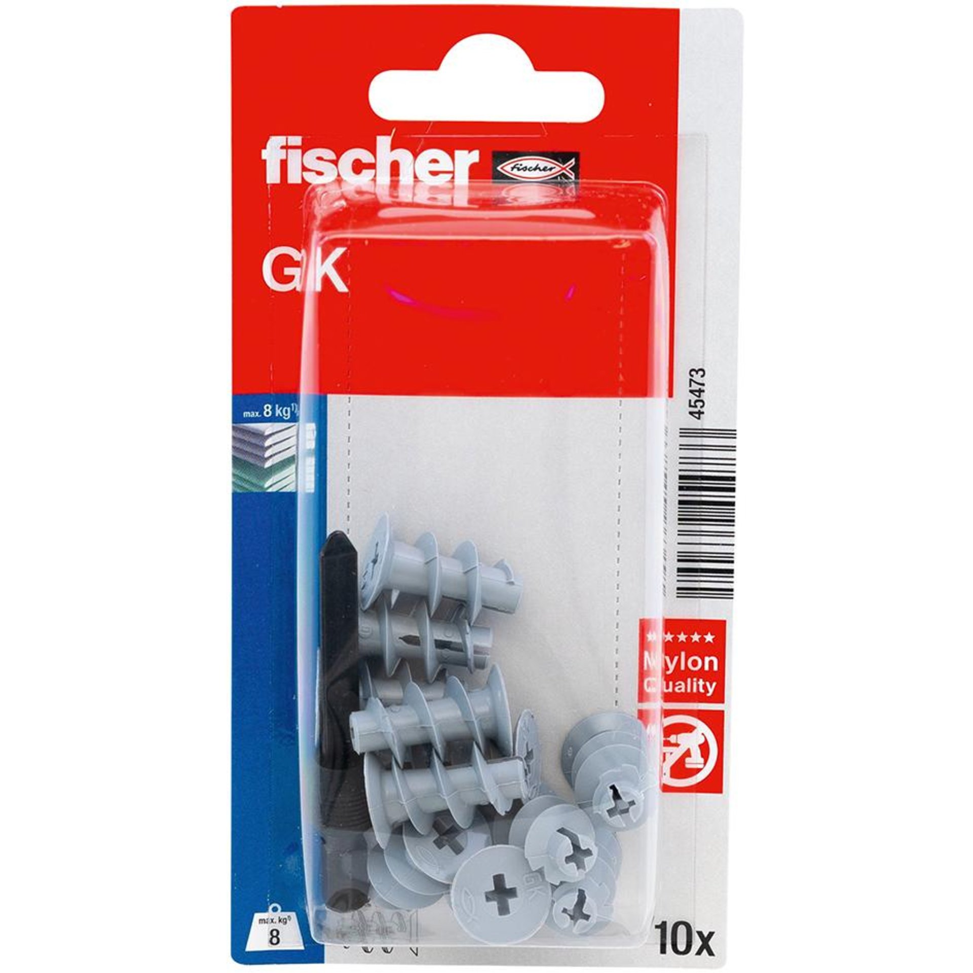 fischer Gipskartondübel GK K (10)