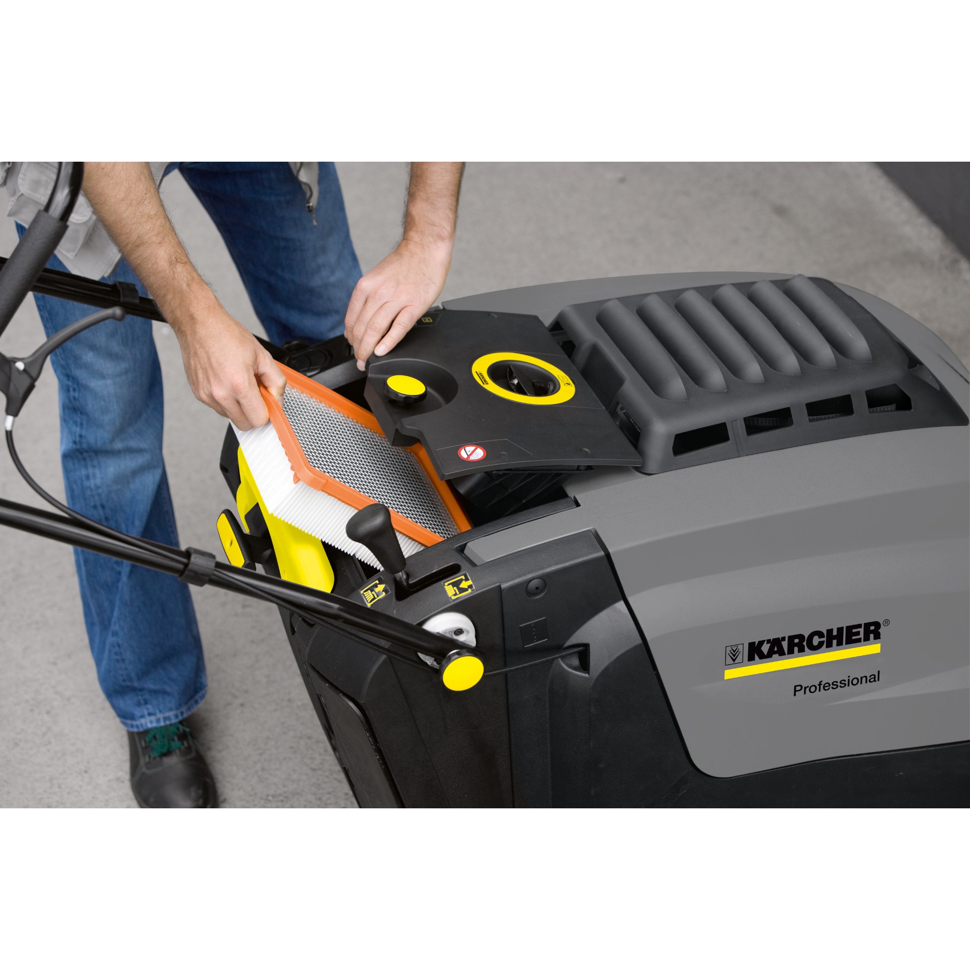 Kärcher Kehrsaugmaschine KM 75/40 W Bp Pack
