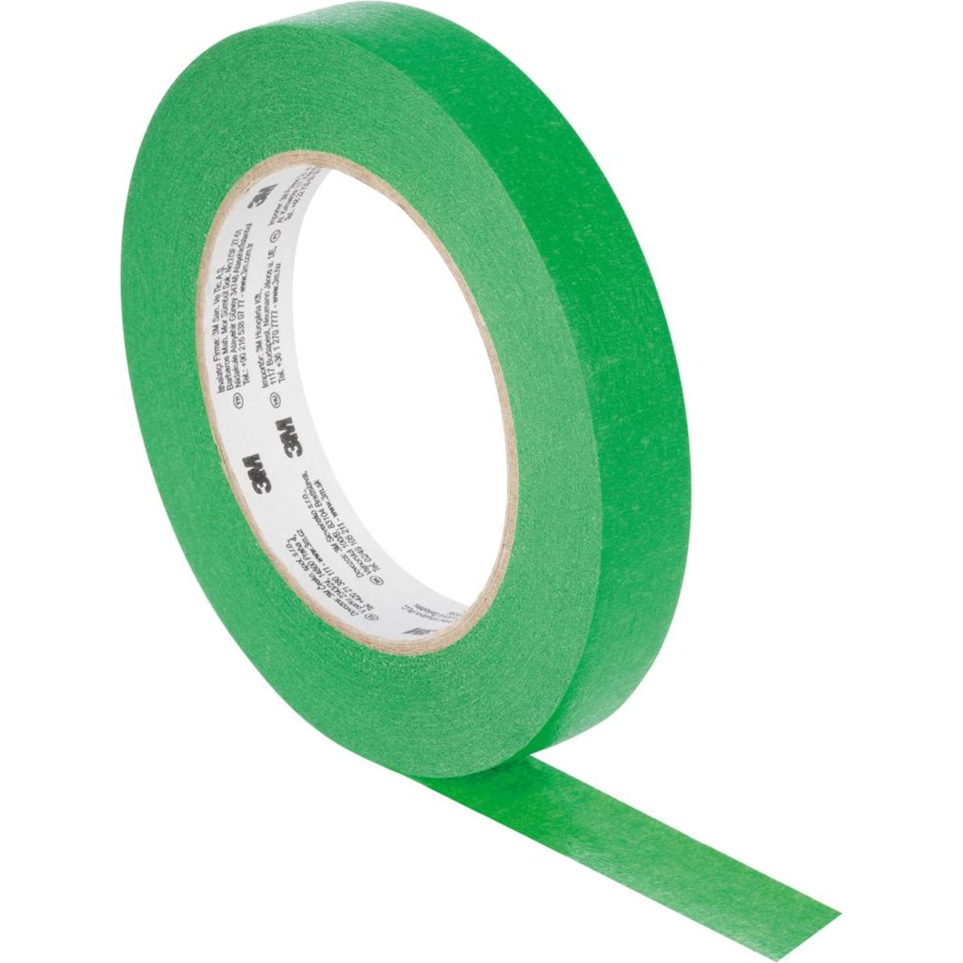 3M UV-beständ. Abdeckband 2814 grün 18mm x 50m, 0.12mm