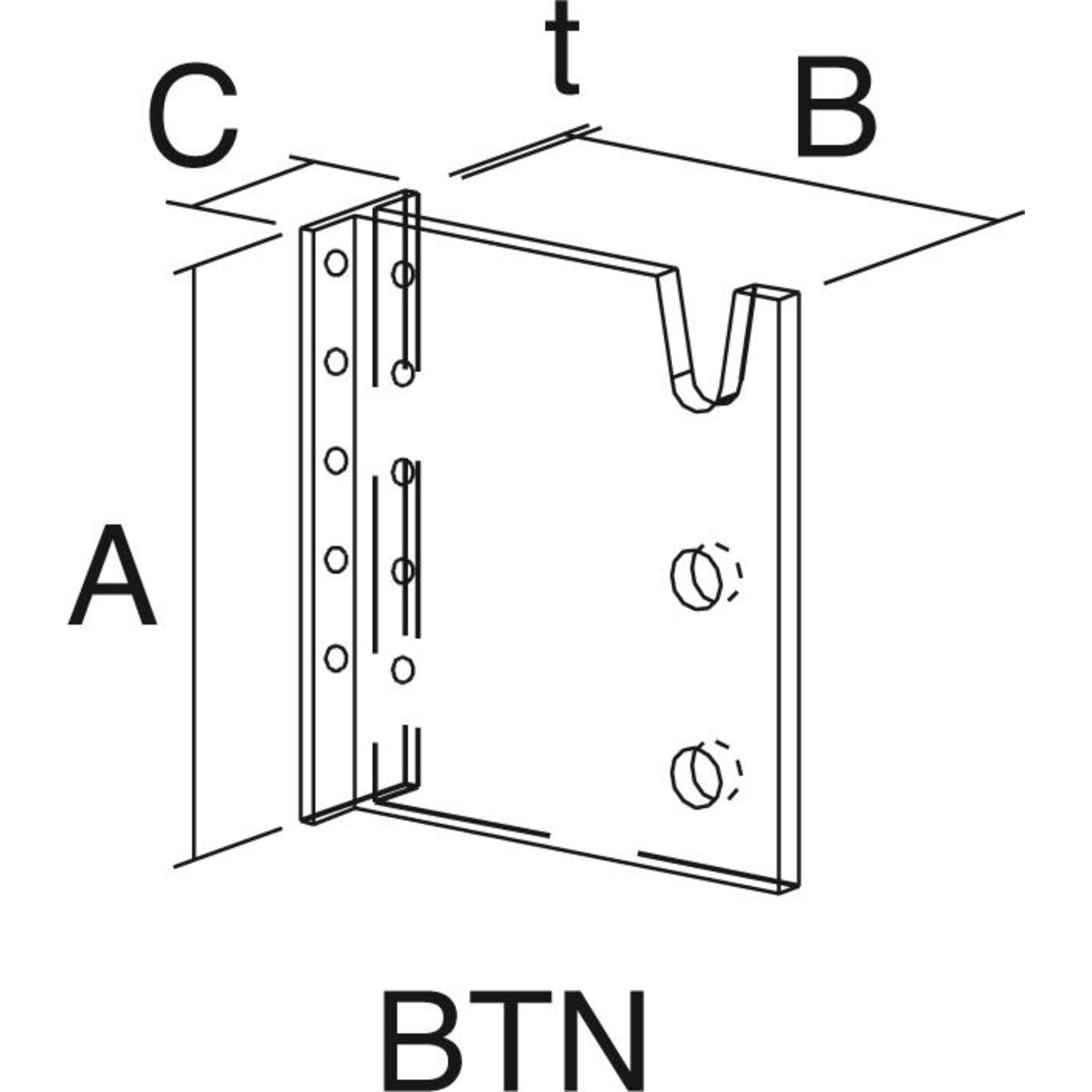 SST Balkenträger BTN120-B SIMPSON Strong-Tie