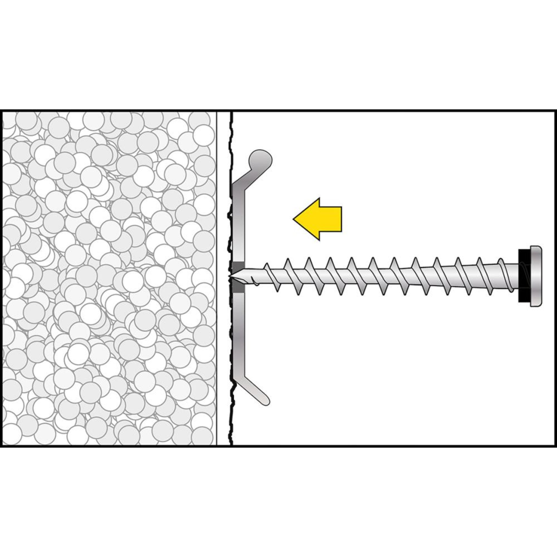 Isolierplattenschraub- dübel IPSZ 80 Zamag