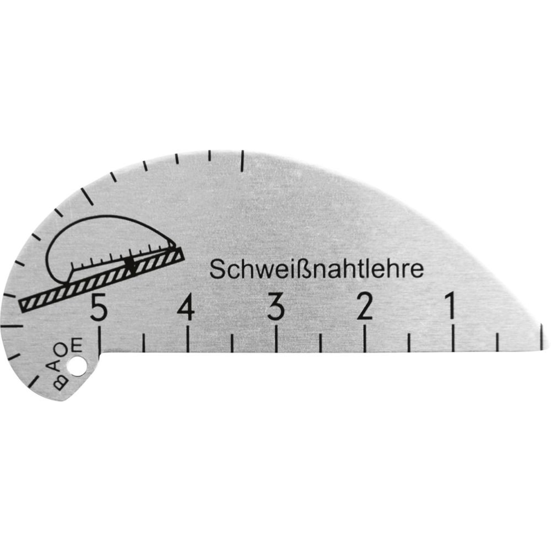 Schweißnahtlehre kurvenförmig FORTIS