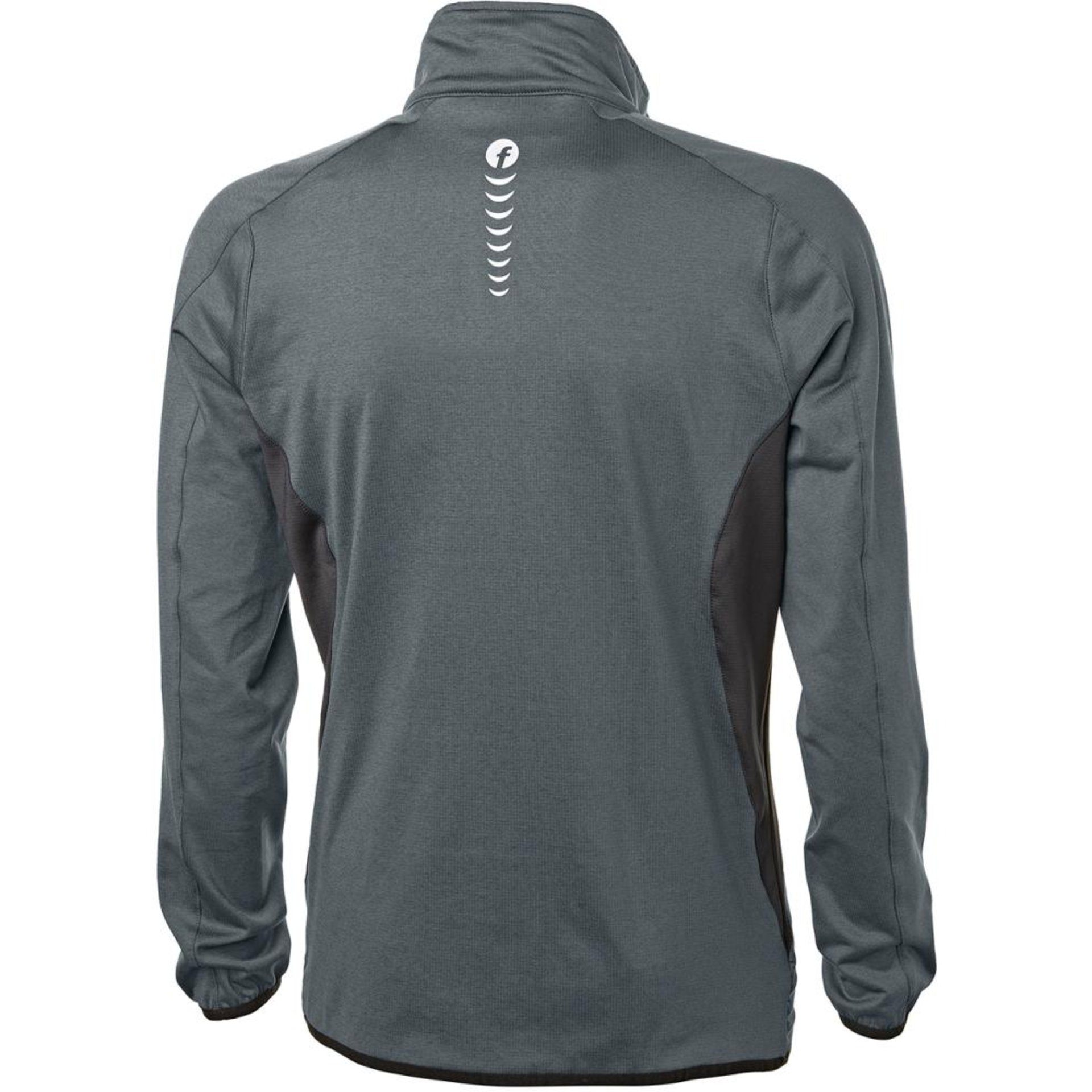 Tech-Fleecepullover grau/schwarz meliert Gr. 2XL Fortis Elements
