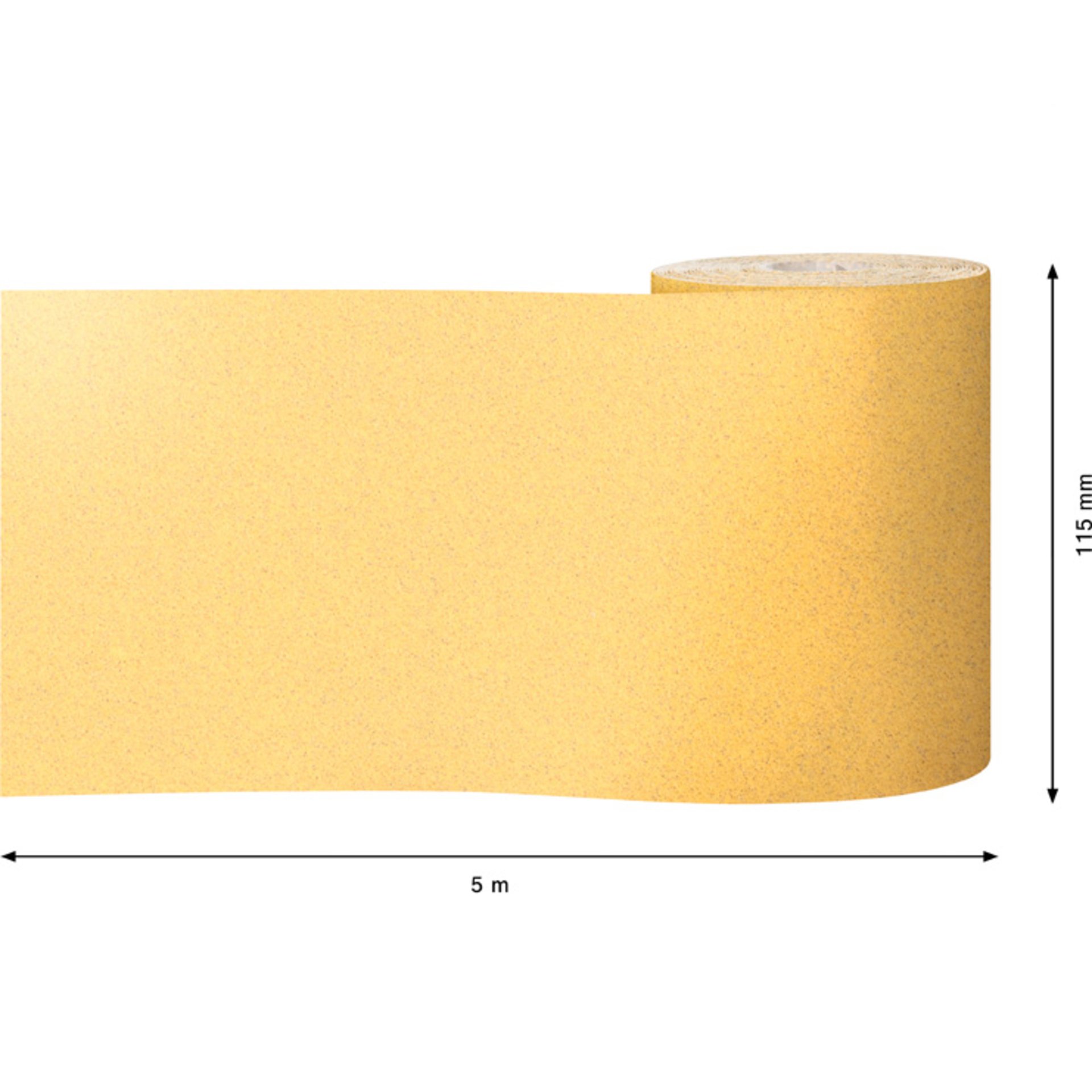 EXPERT C470 Schleifband, 115mmx5m, K120, keine Löcher