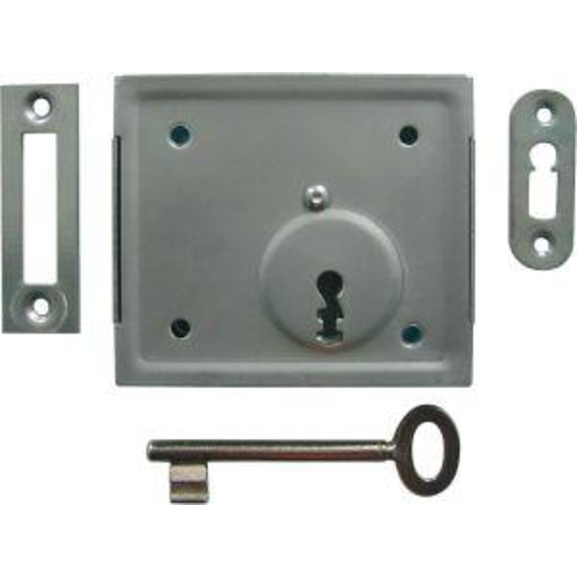 Kasten-Riegelschloss BB rs/ls verwendbar
