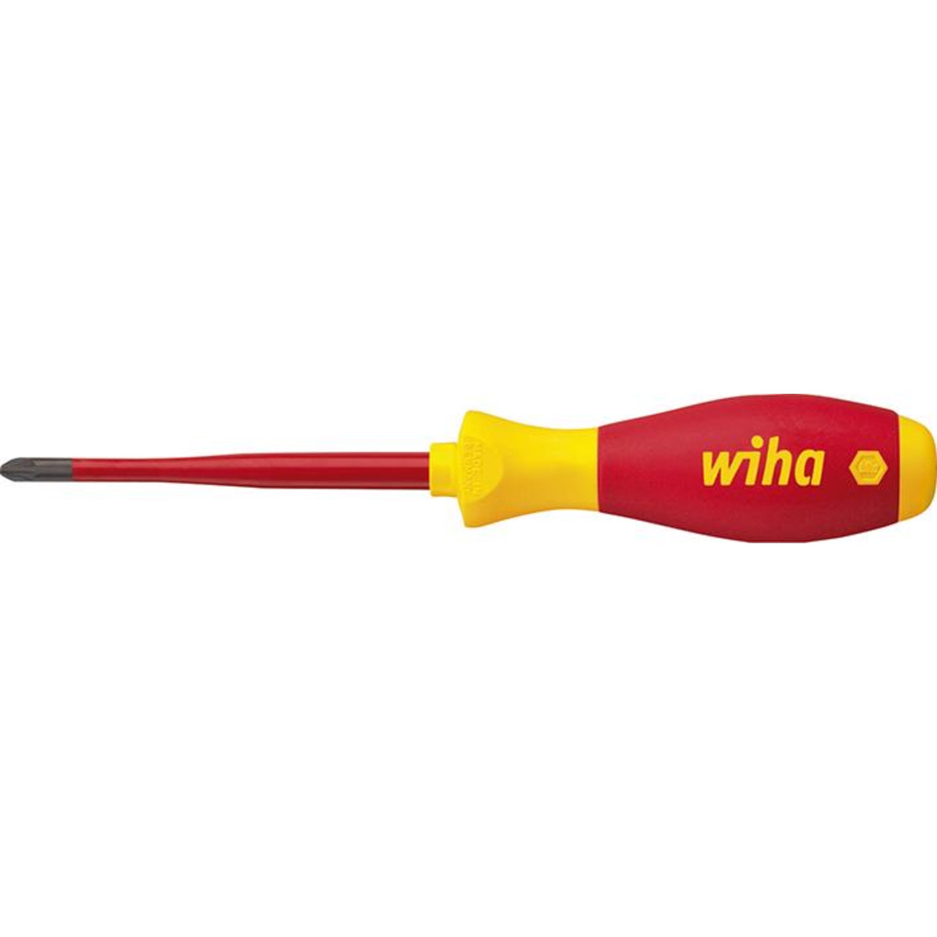 Schraubendreher VDE slim PZ/S1x80mm Wiha