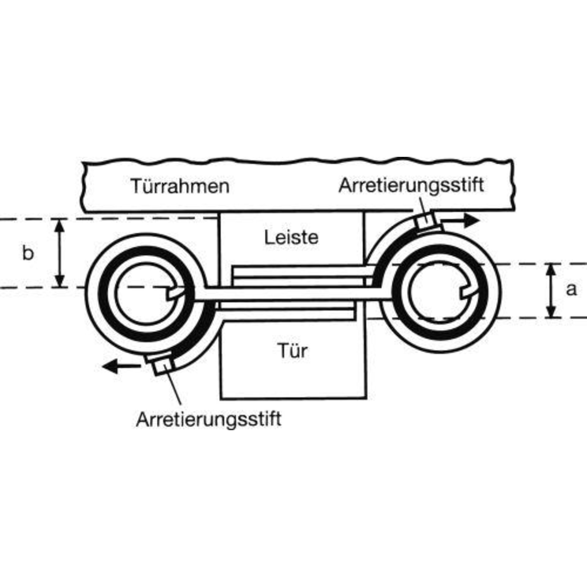 Pendeltürband 123 vern. Gr.29 75 mm