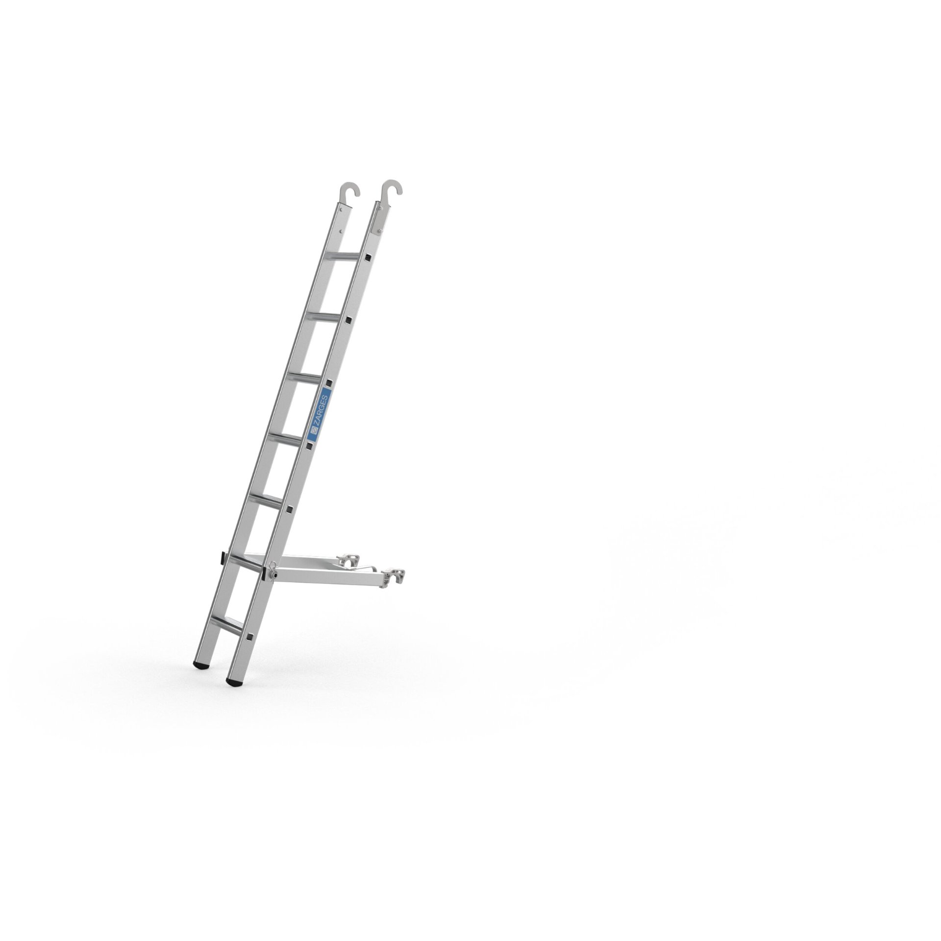 Einhängeleiter, untere Ebene