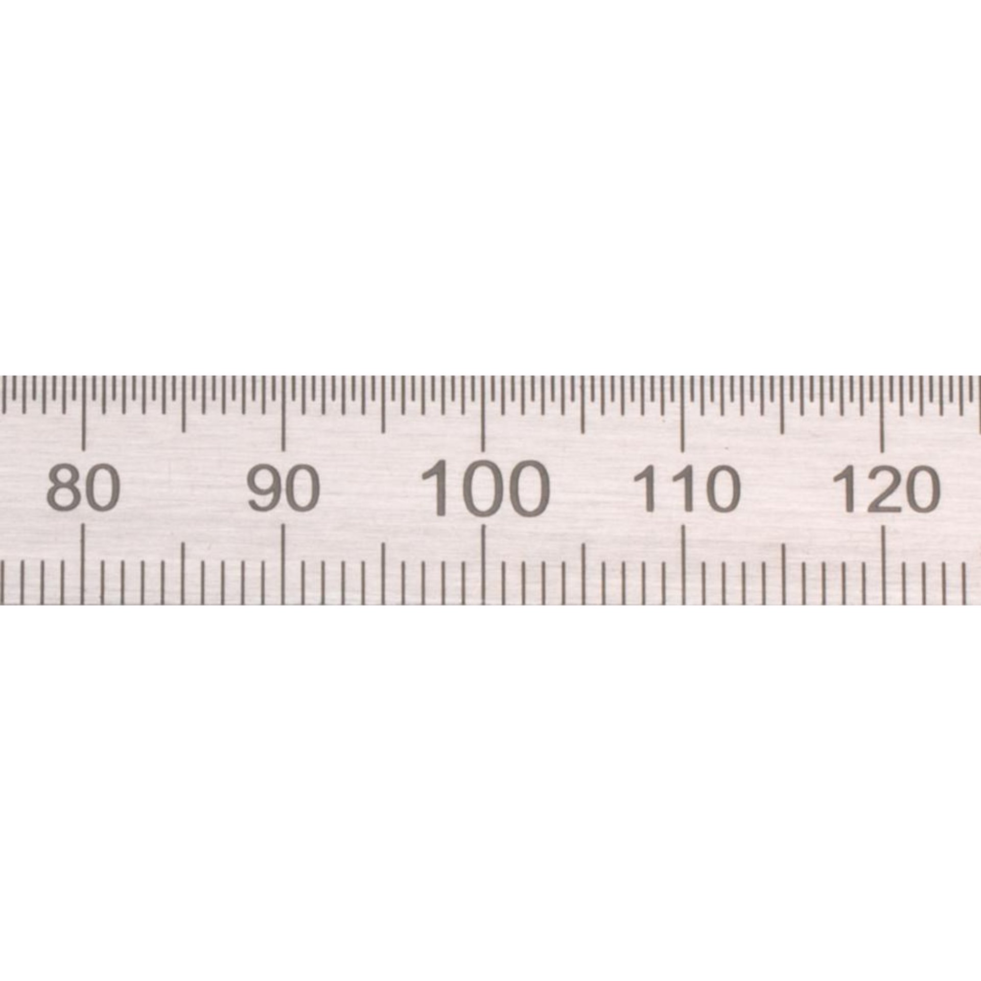 Biegsamer Stahlmaßstab 1000x20x0,5mm 1/2 INOX HP