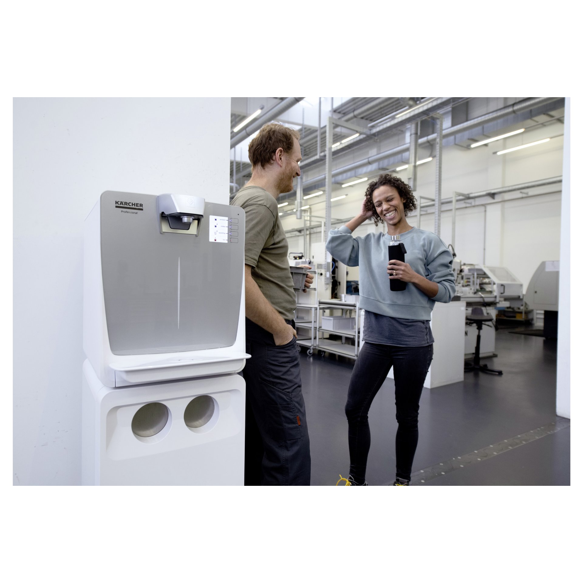 Kärcher Wasserspender WPD 200 Advanced Tischgeraet weiss
