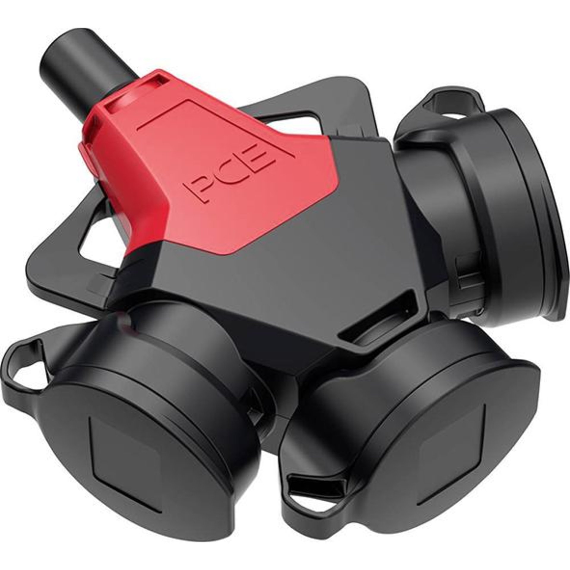3-Wegekupplung Taurus2 Gummi mit Deckelband IP54 rot