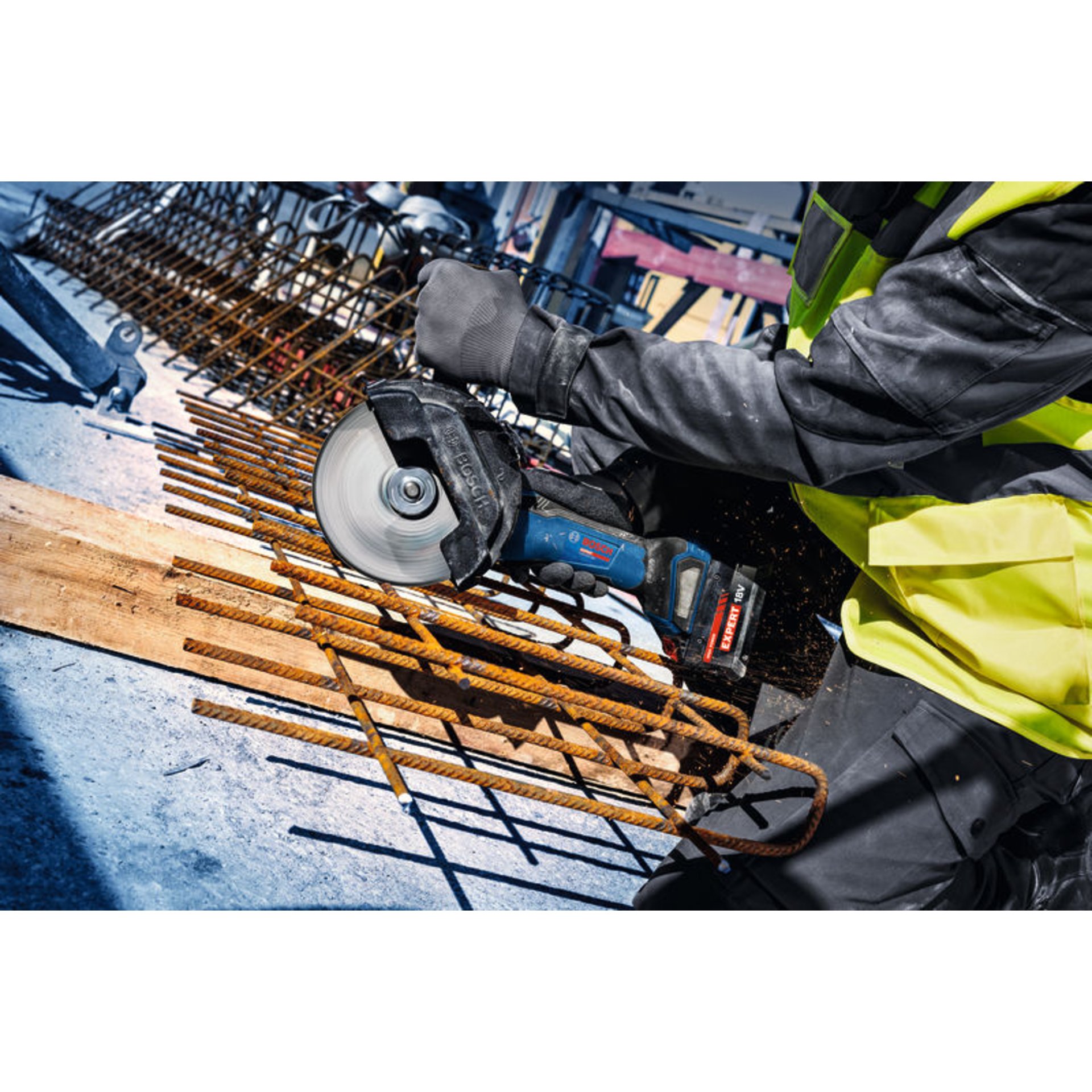 Akku-Winkelschleifer EXWS18V-180P