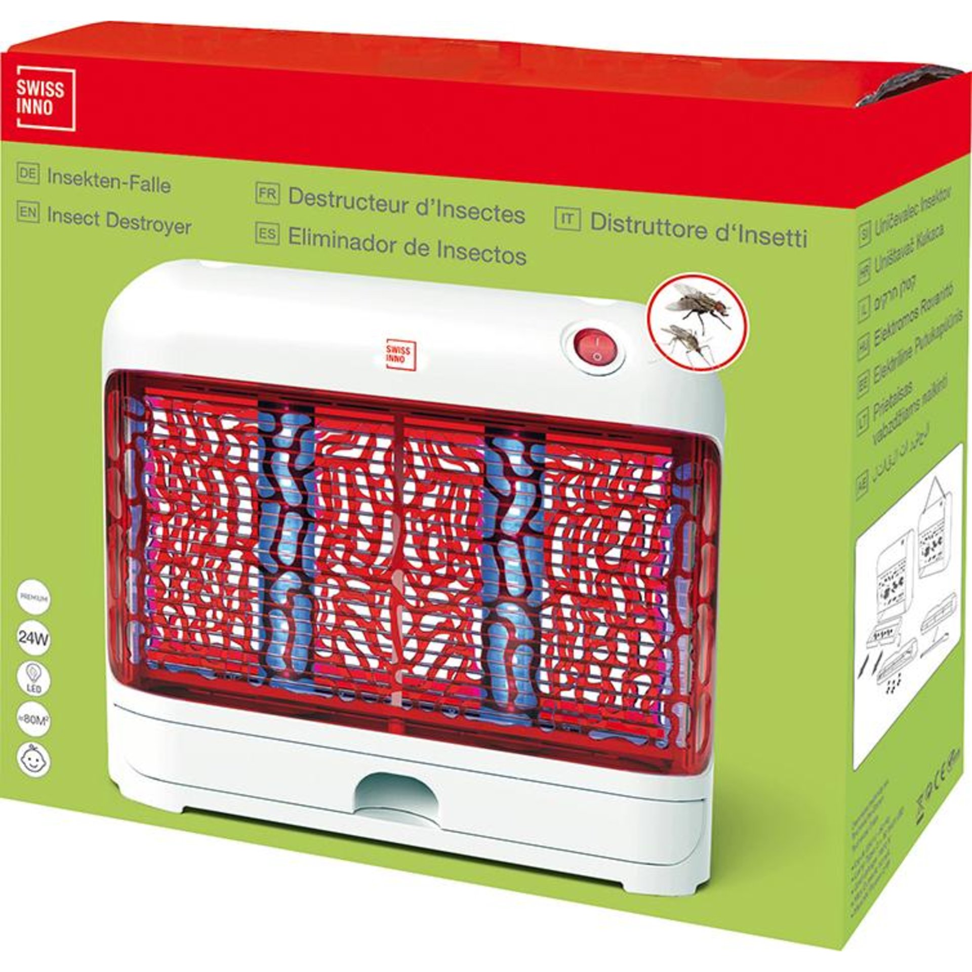 Insektenvernichter 24W LED Premium Swissinno Solution