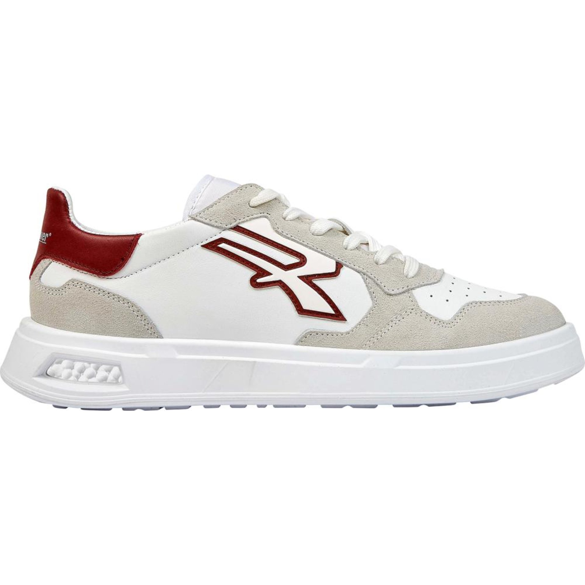 Berufshalbschuh VENOM OB SR, weiß/beige/rot Gr. 35 U POWER
