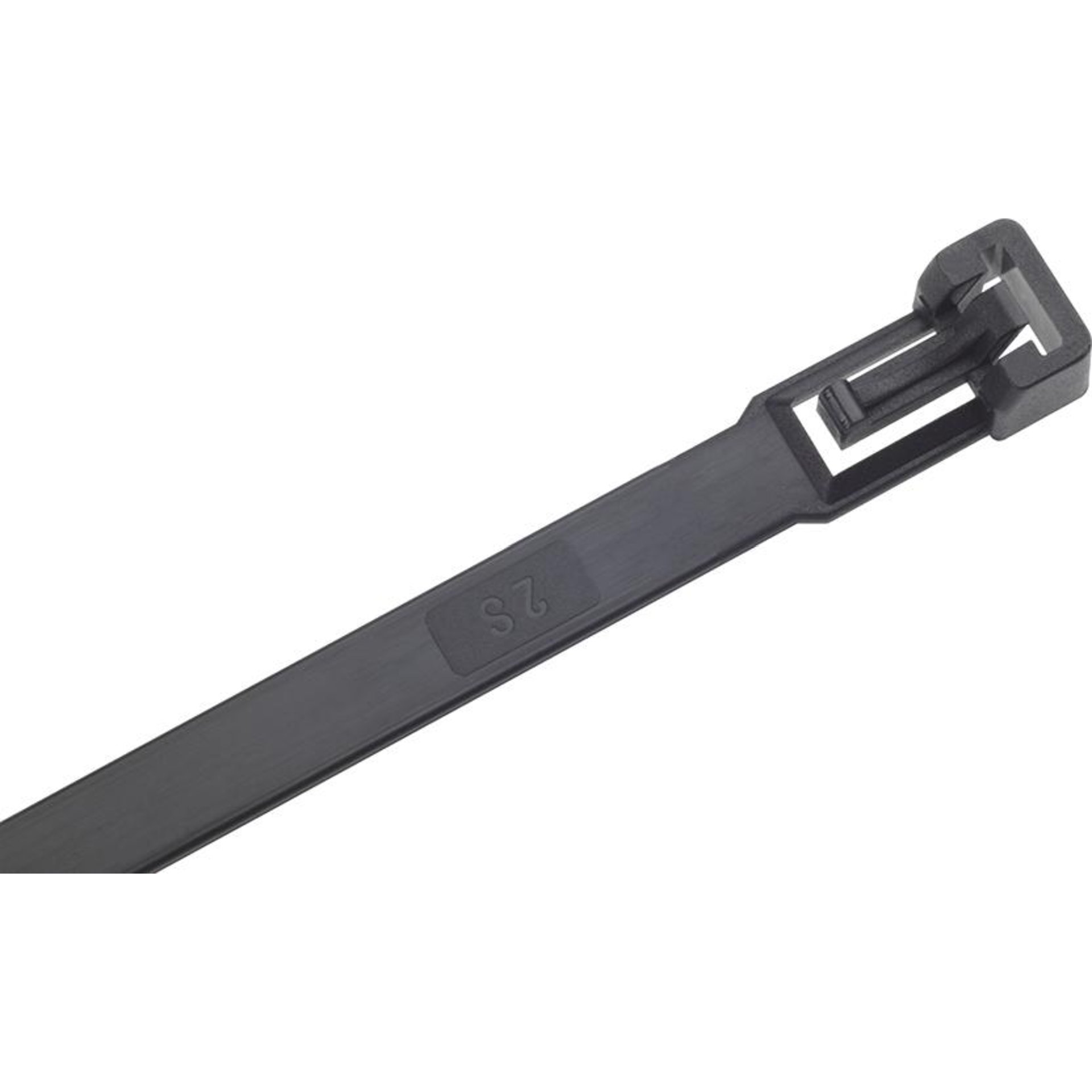 Kabelbinder Nylon schwarz280x3,5mm a100Stück lösbar SapiSelco