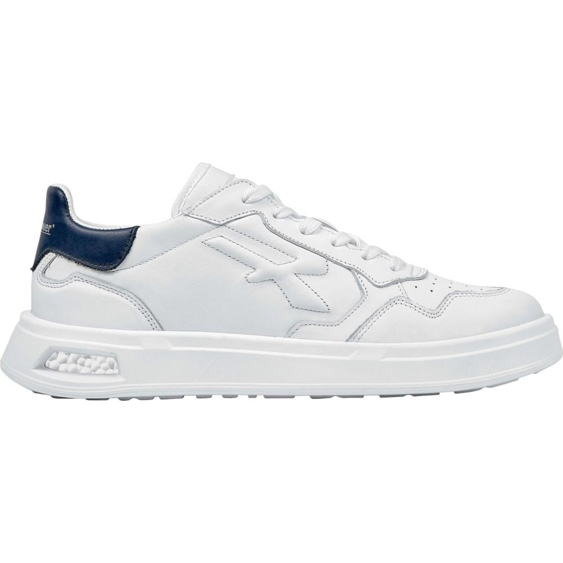 Berufshalbschuh DRAGOS OB SR, weiß/blau Gr. 35 U POWER