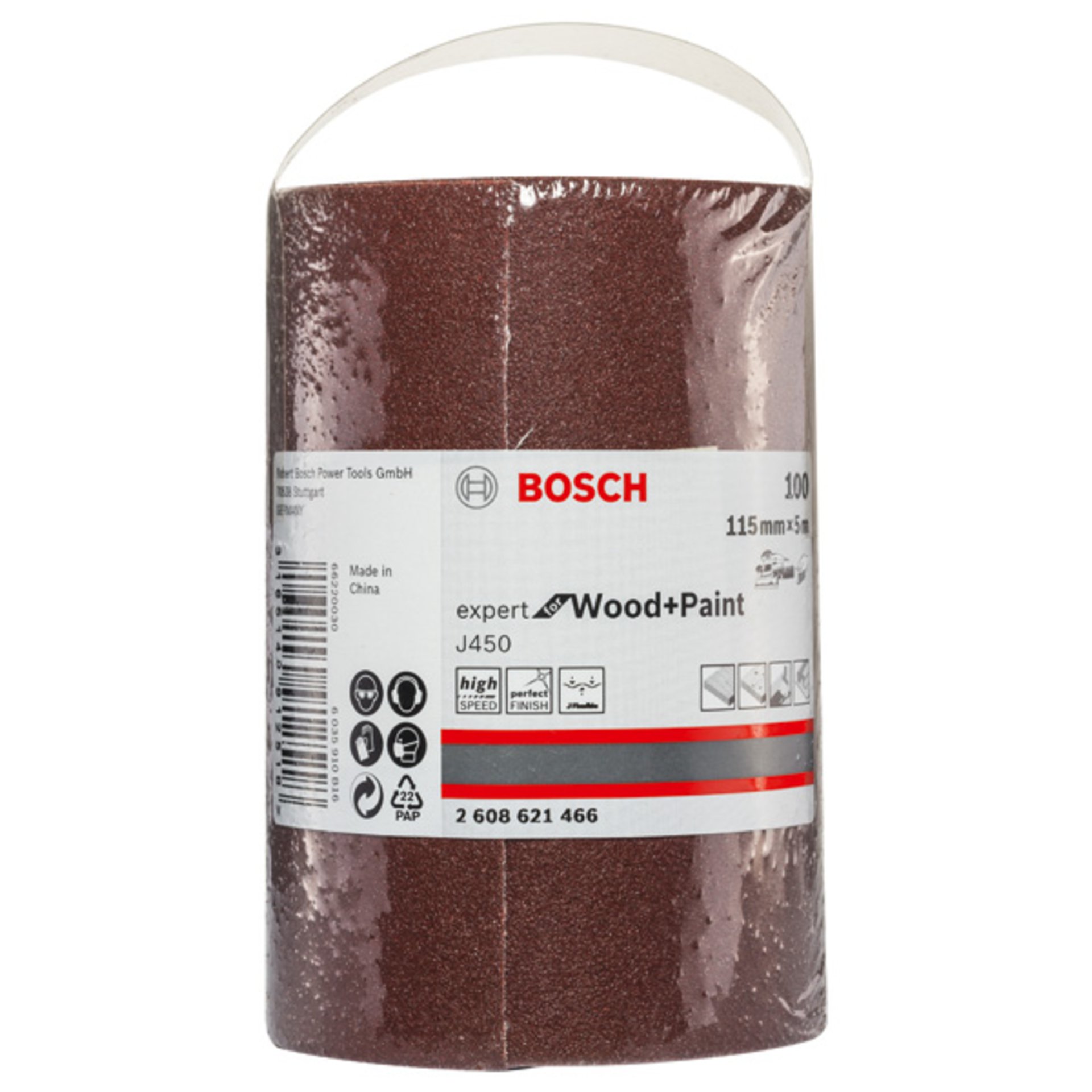 Schleifblatt J450 Expert for Wood and Paint, 115 mm x 5 m, G120
