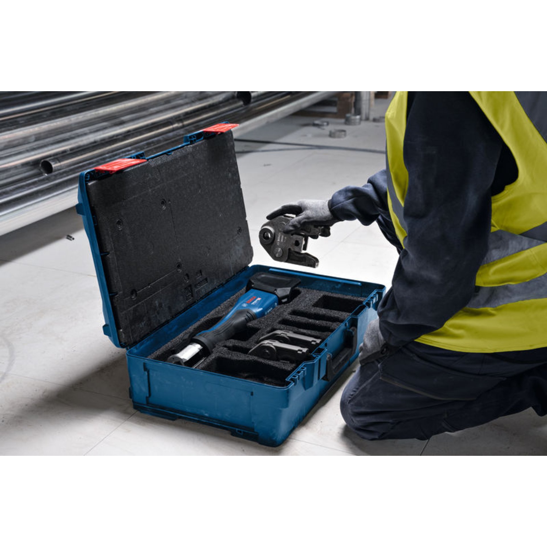 Akku-Presswerkzeug GPT 18V-32, 1 x XL-BOXX, Kit U