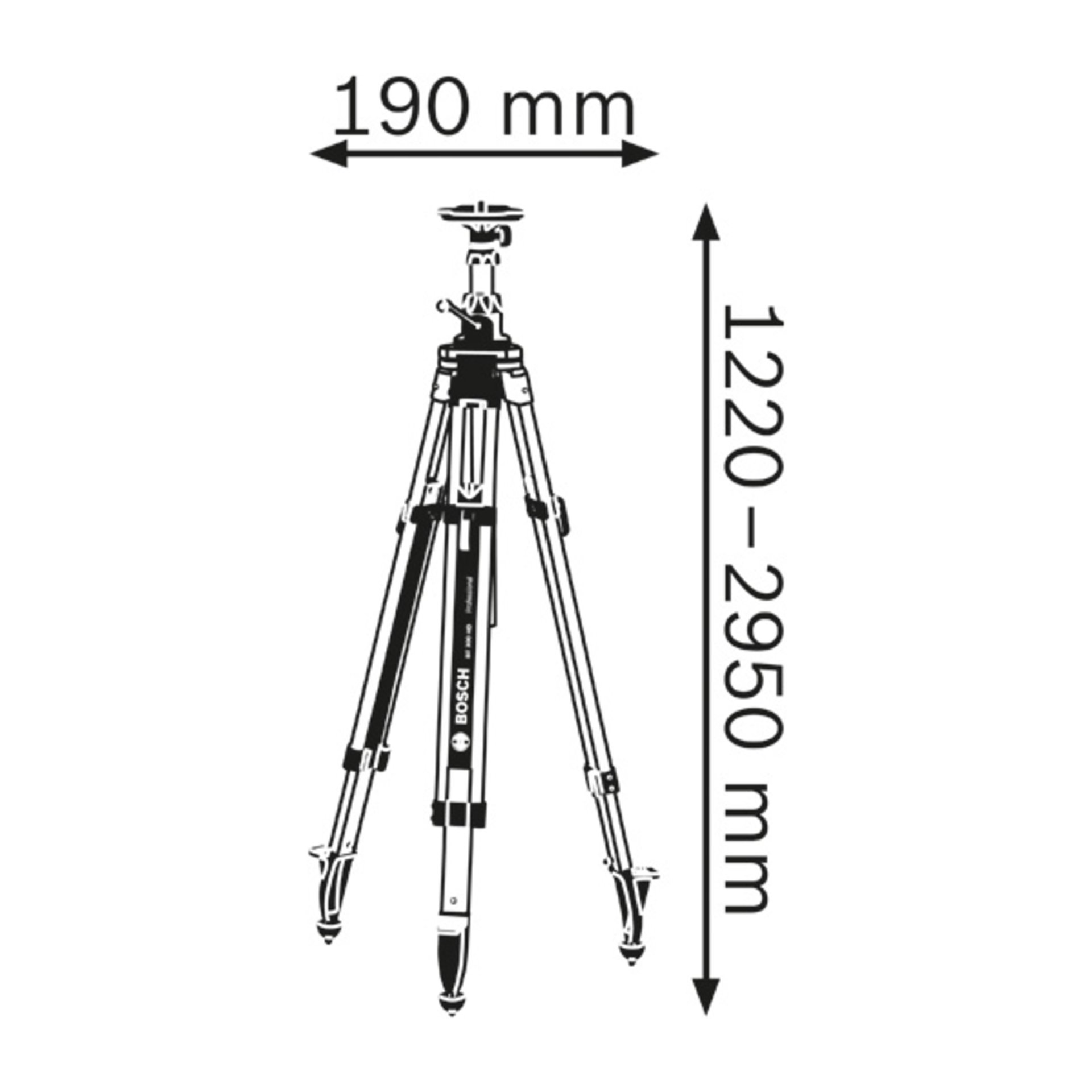 Baustativ BT 300 HD