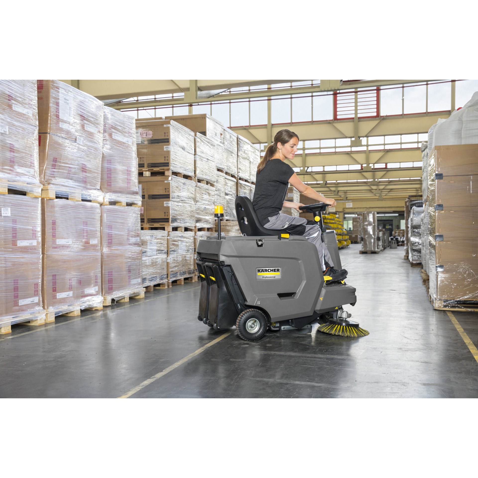 Kärcher Handgeführte Kehrsaugmaschine KM 85/50 R Bp Pack 2SB