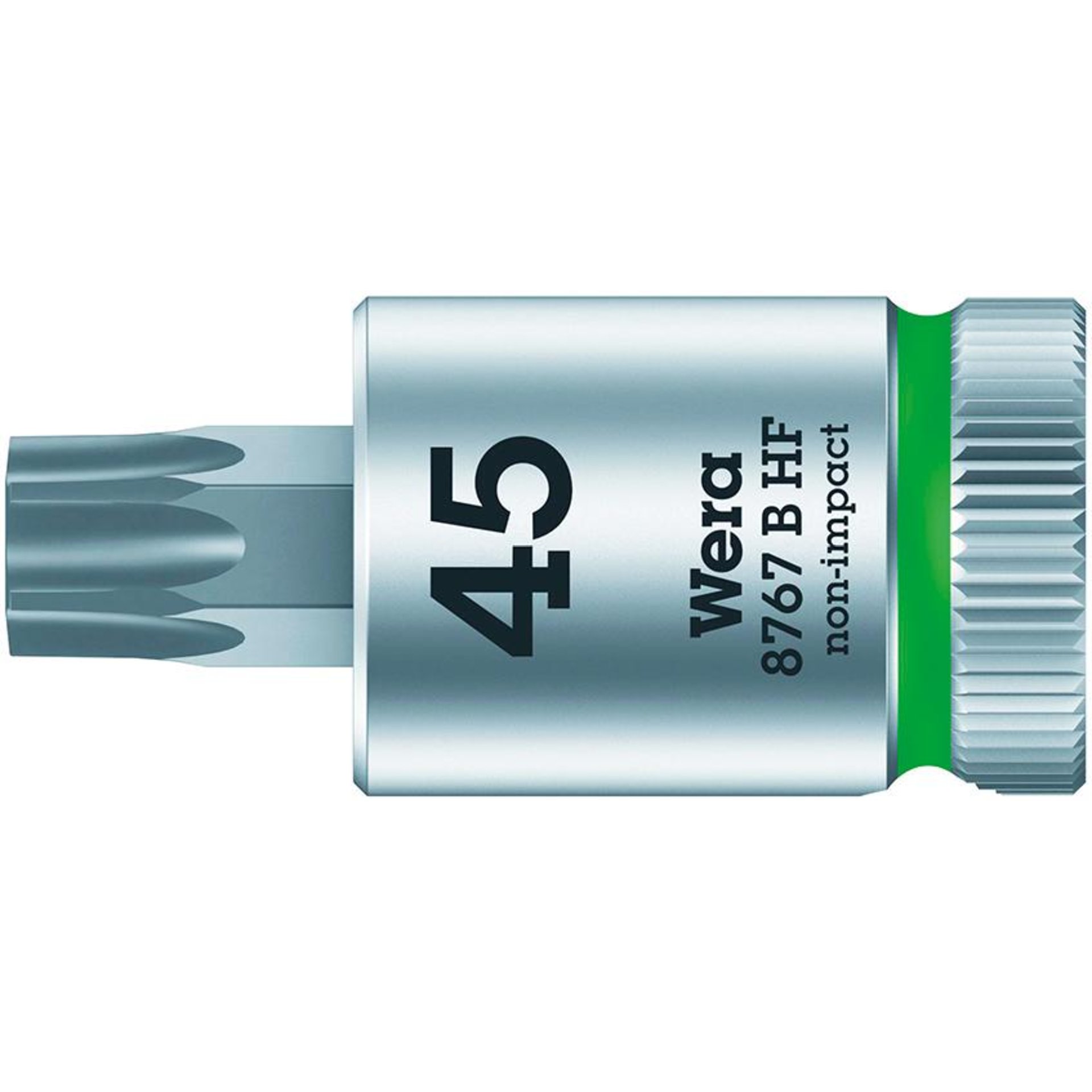 Schraubendrehereinsatz mit Haltefunktion 3/8" T45x38,5mm Wera