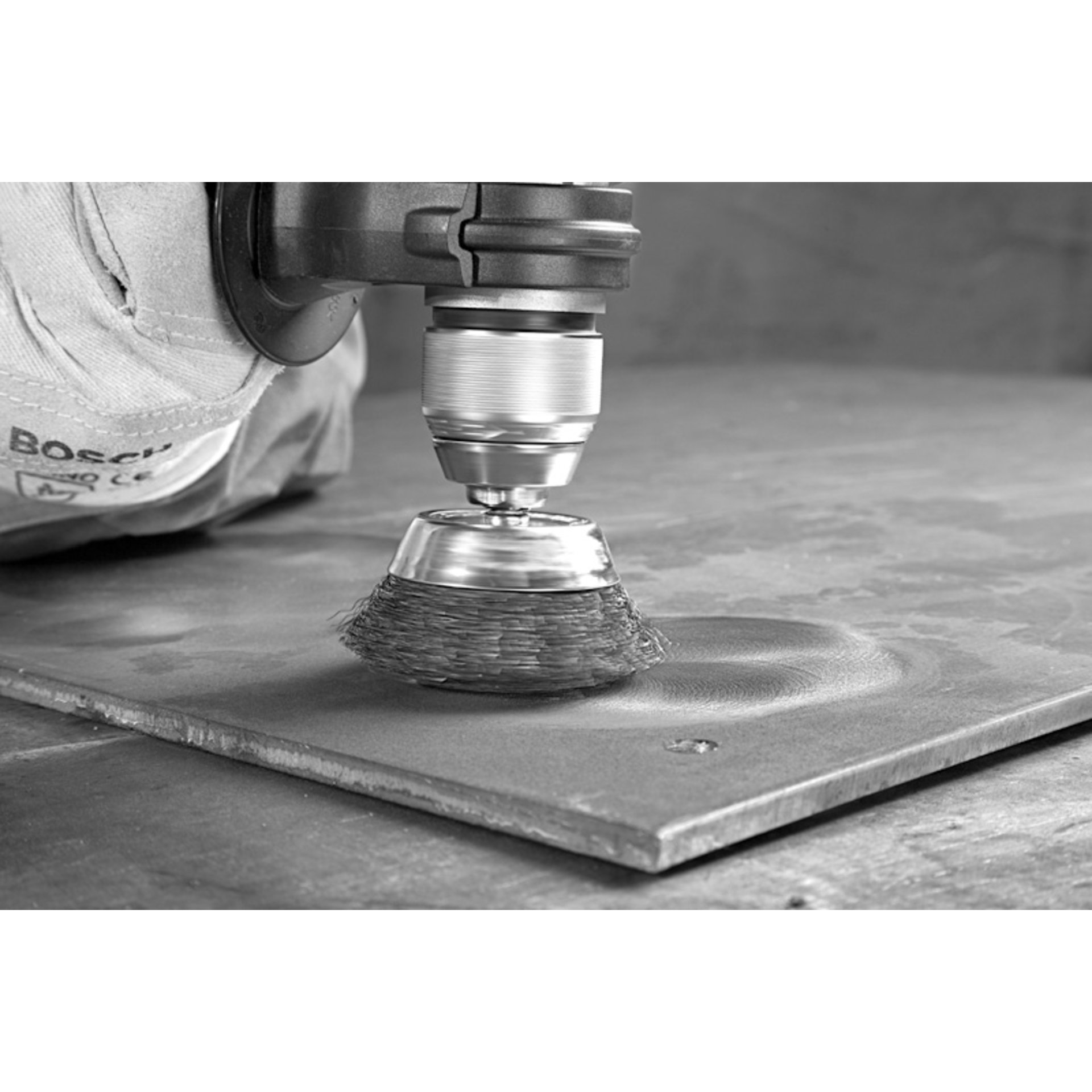 PRO Multi Material clean Topfbürste, gerader Schaft, 50 x 0,2 mm