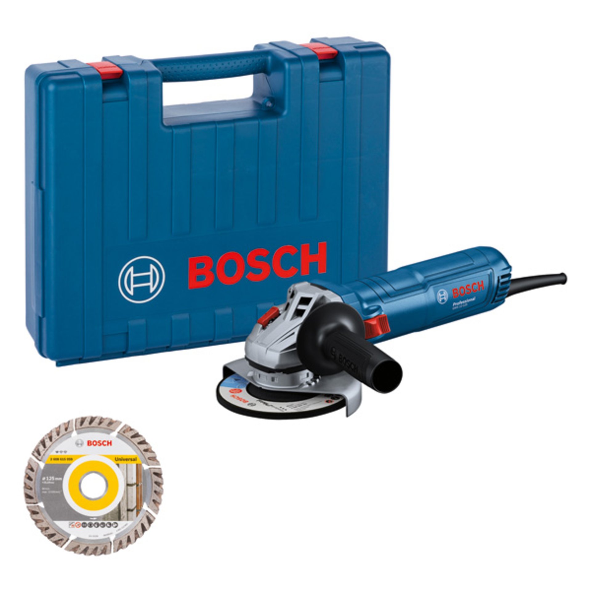 Winkelschleifer GWS 12-125 im Handwerkerkoffer