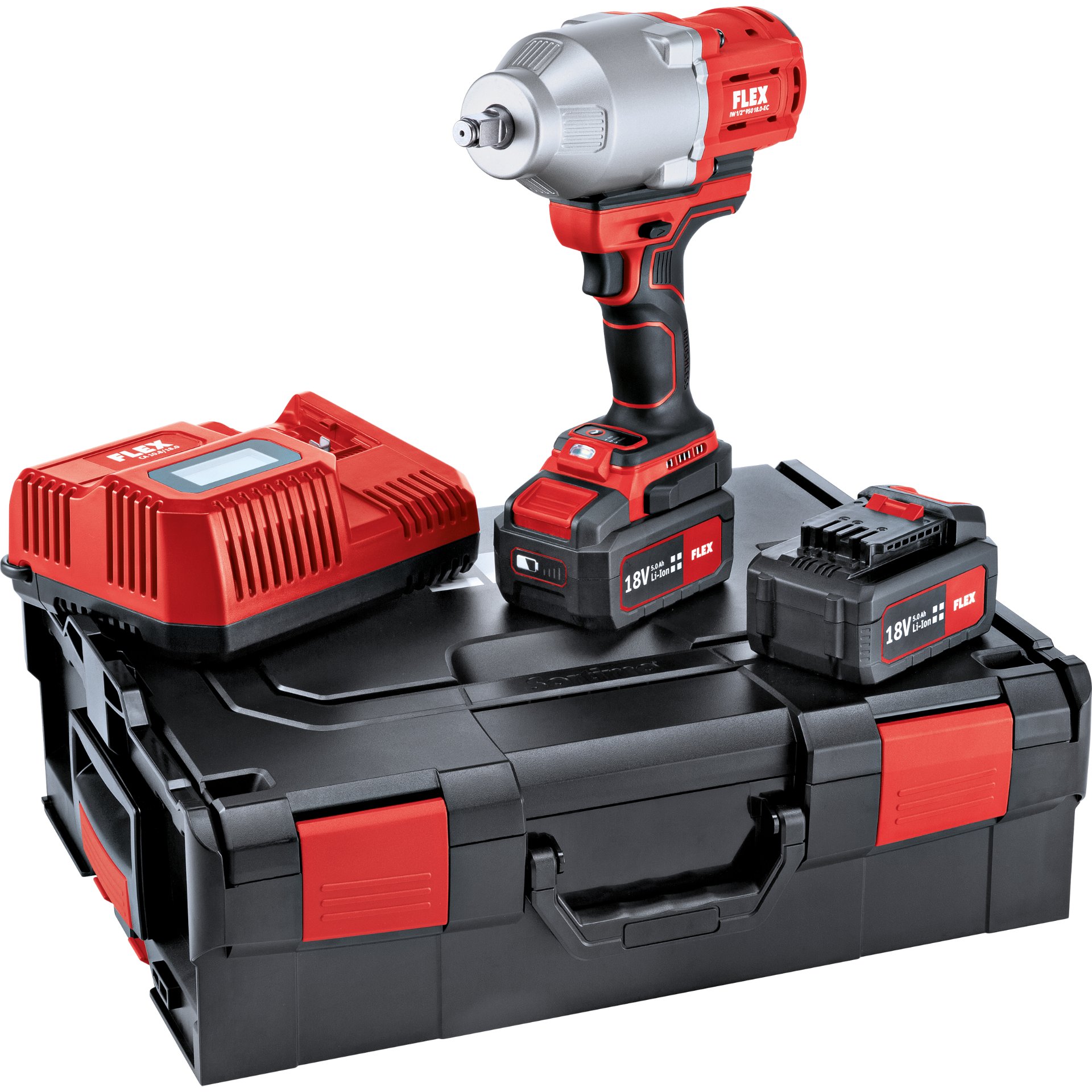 Akku-Schlagschrauber 18,0 V IW 1/2" 950 18.0-EC 5.0/Set