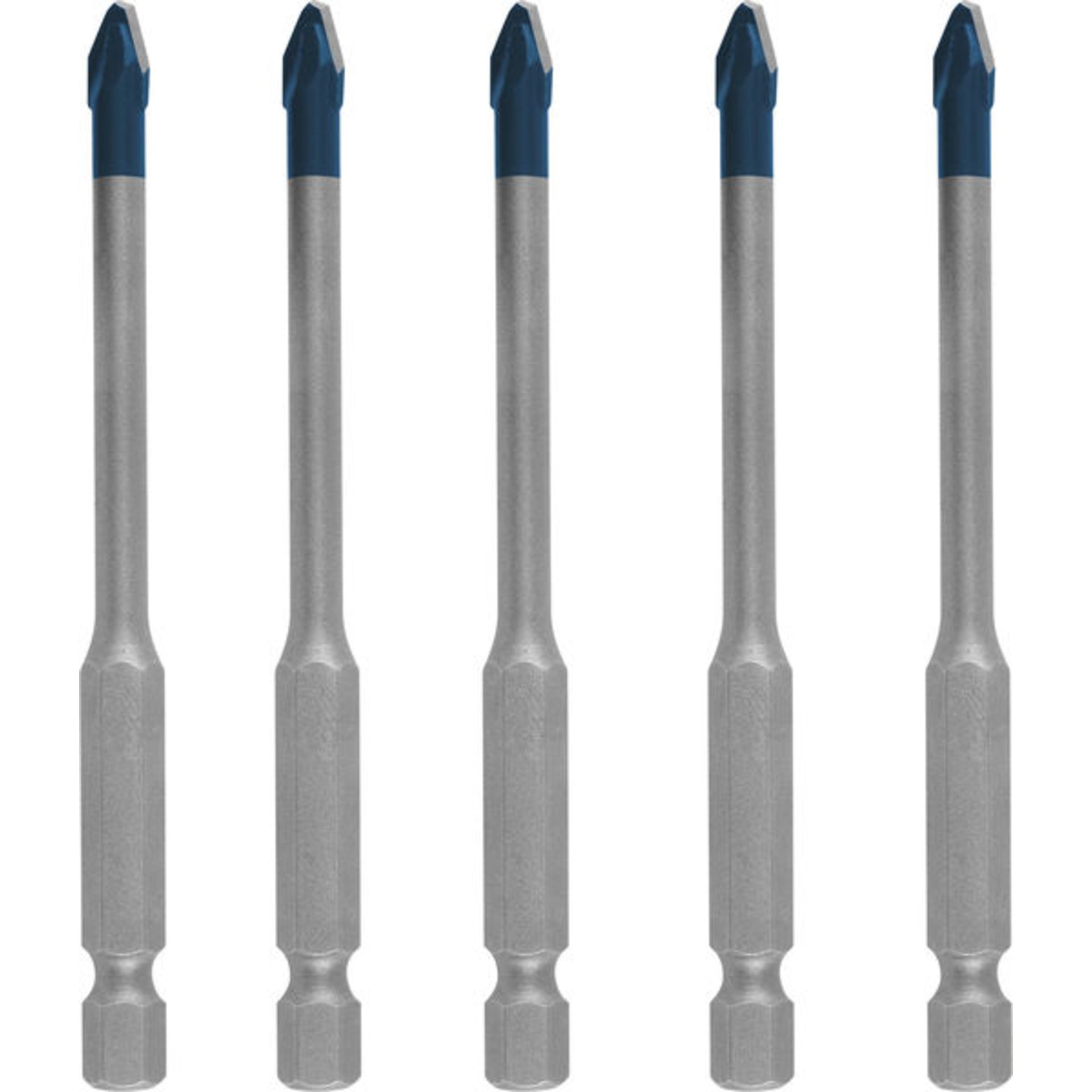 EXPERT HEX-9 Hard Ceramic HEX-9 Bohrer-Set, 5 x 90 mm, 5-tlg.