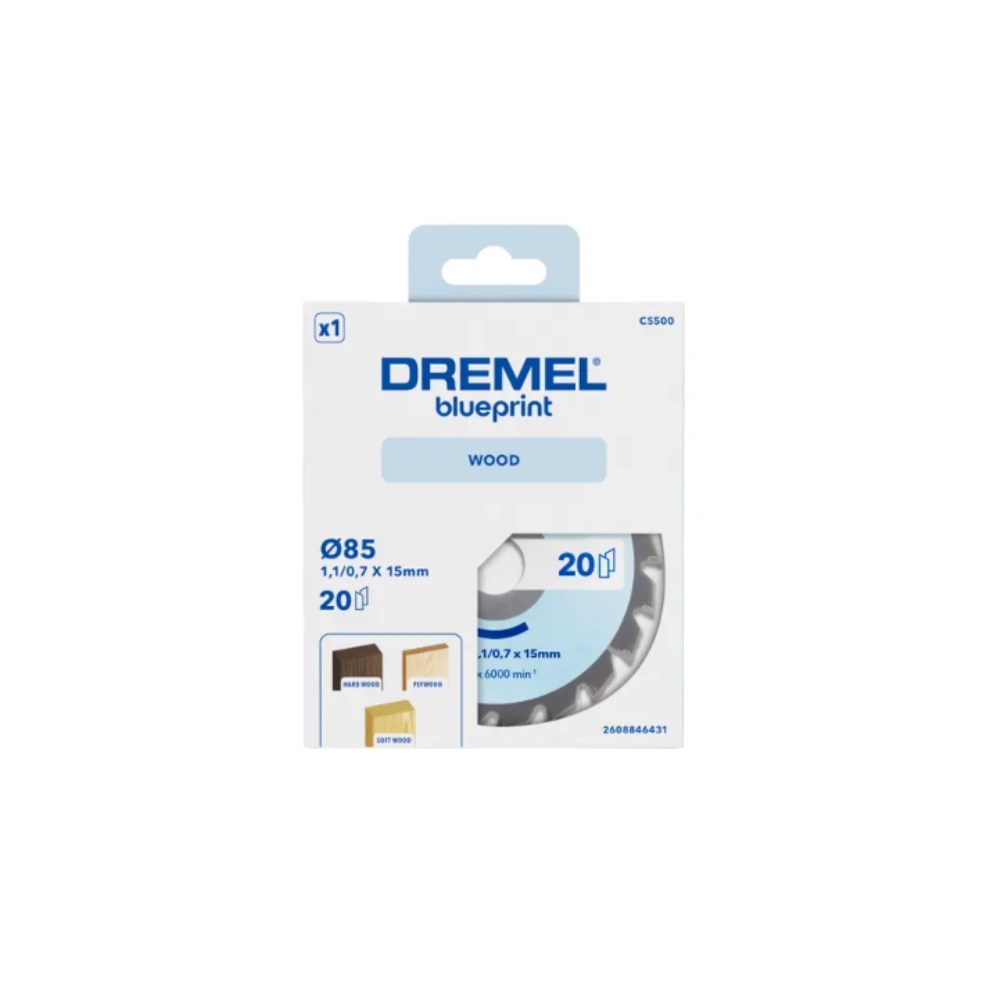 DREMEL® Blueprint Holz Kreissägeblatt 85 mm