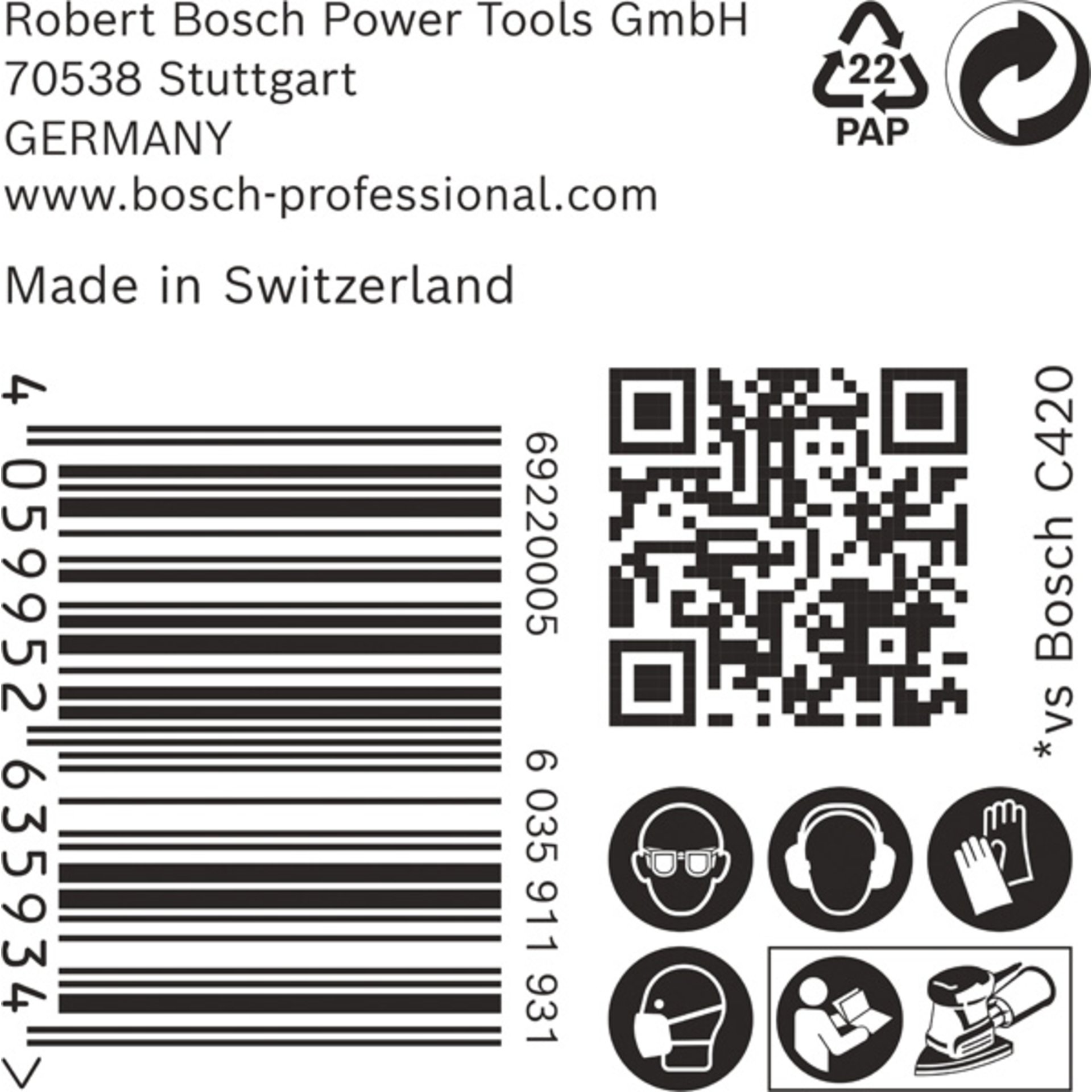EXPERT C470 Schleifblatt, 100x150mm, K120,  7 Löcher, 50-tlg.