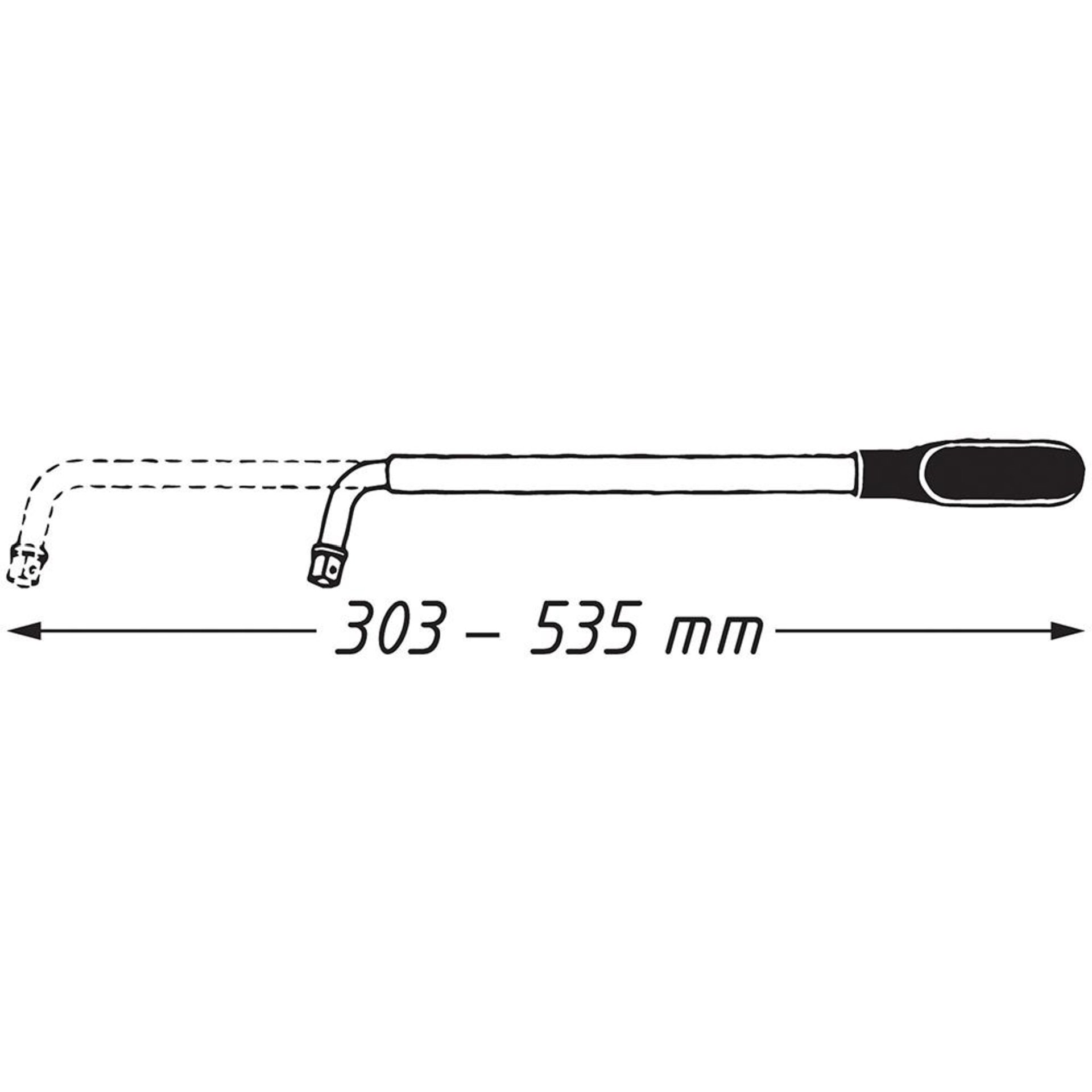 Radmutternschlüssel 772 HAZET