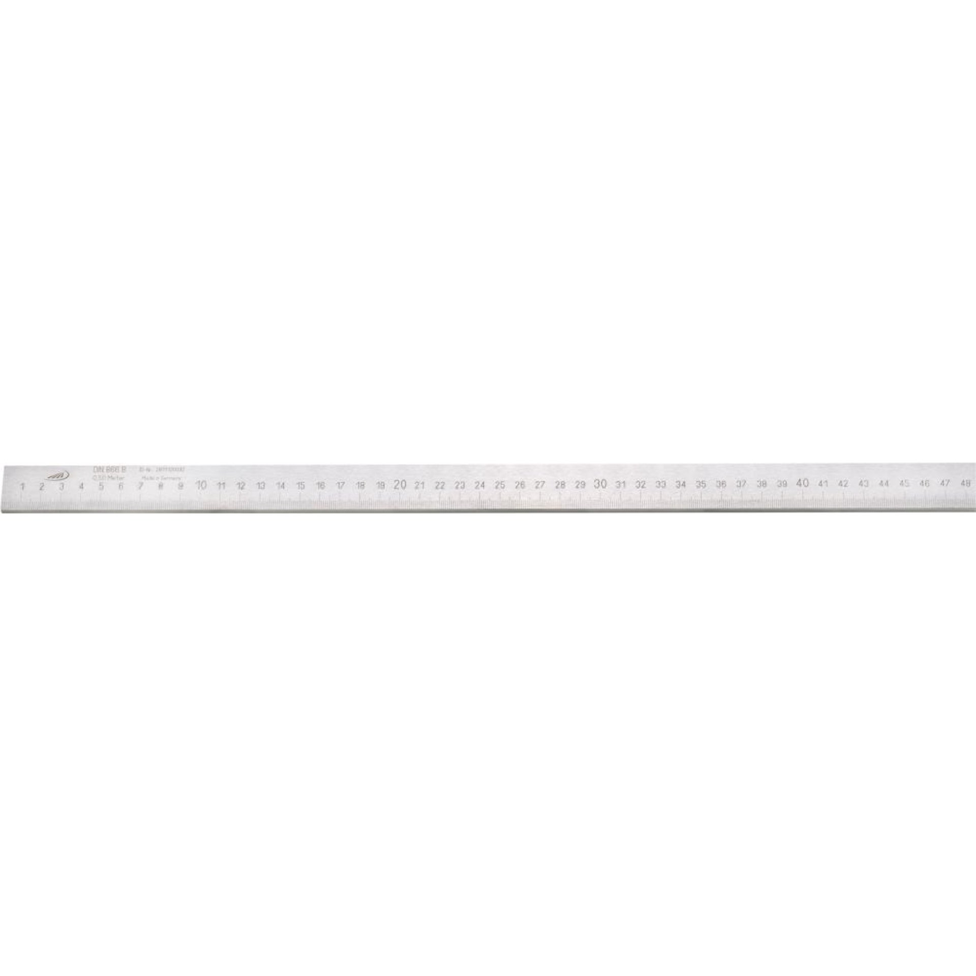 Arbeitsmaßstab D866B 1000x30x6mm INOX HP