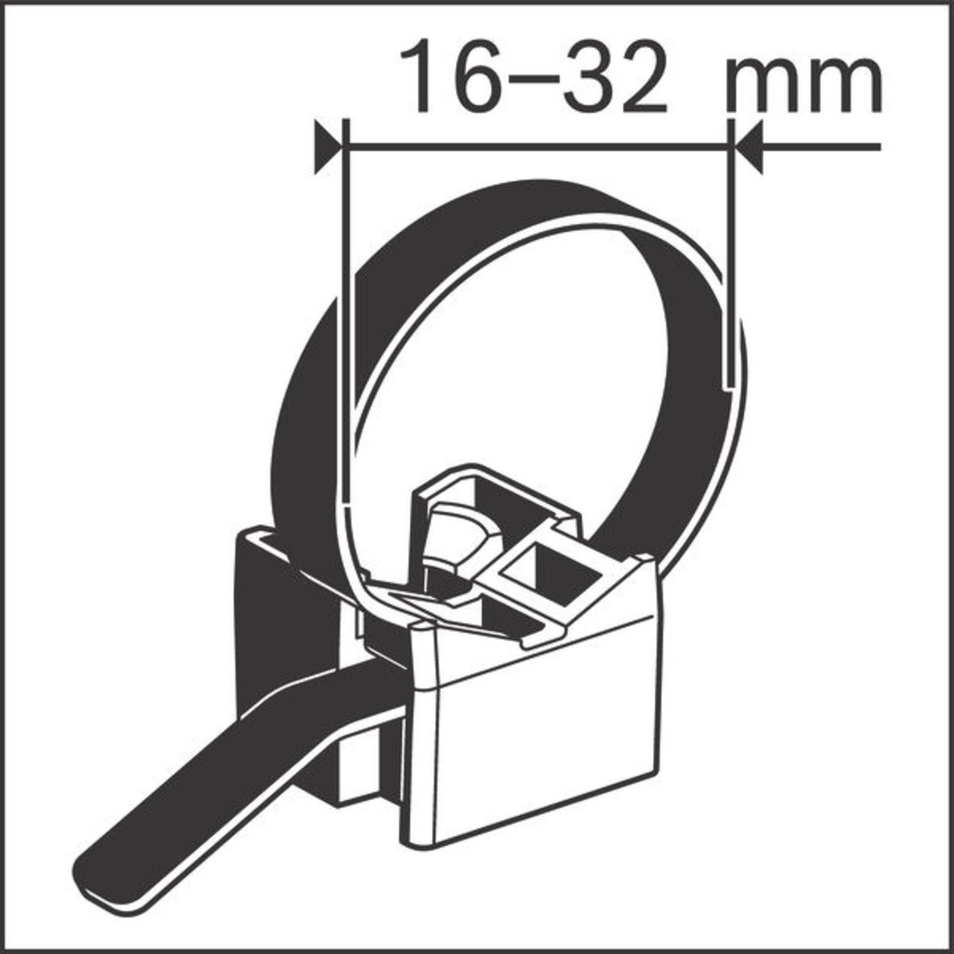 PRO EPC Kabelbinder, Durchmesser 16-32 mm