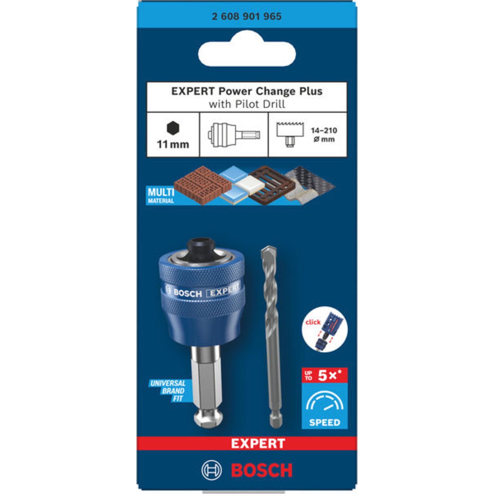 EXPERT Power Change Plus mit Zentrier, Ø8,5 x 60 x 105 mm, 2-tlg.