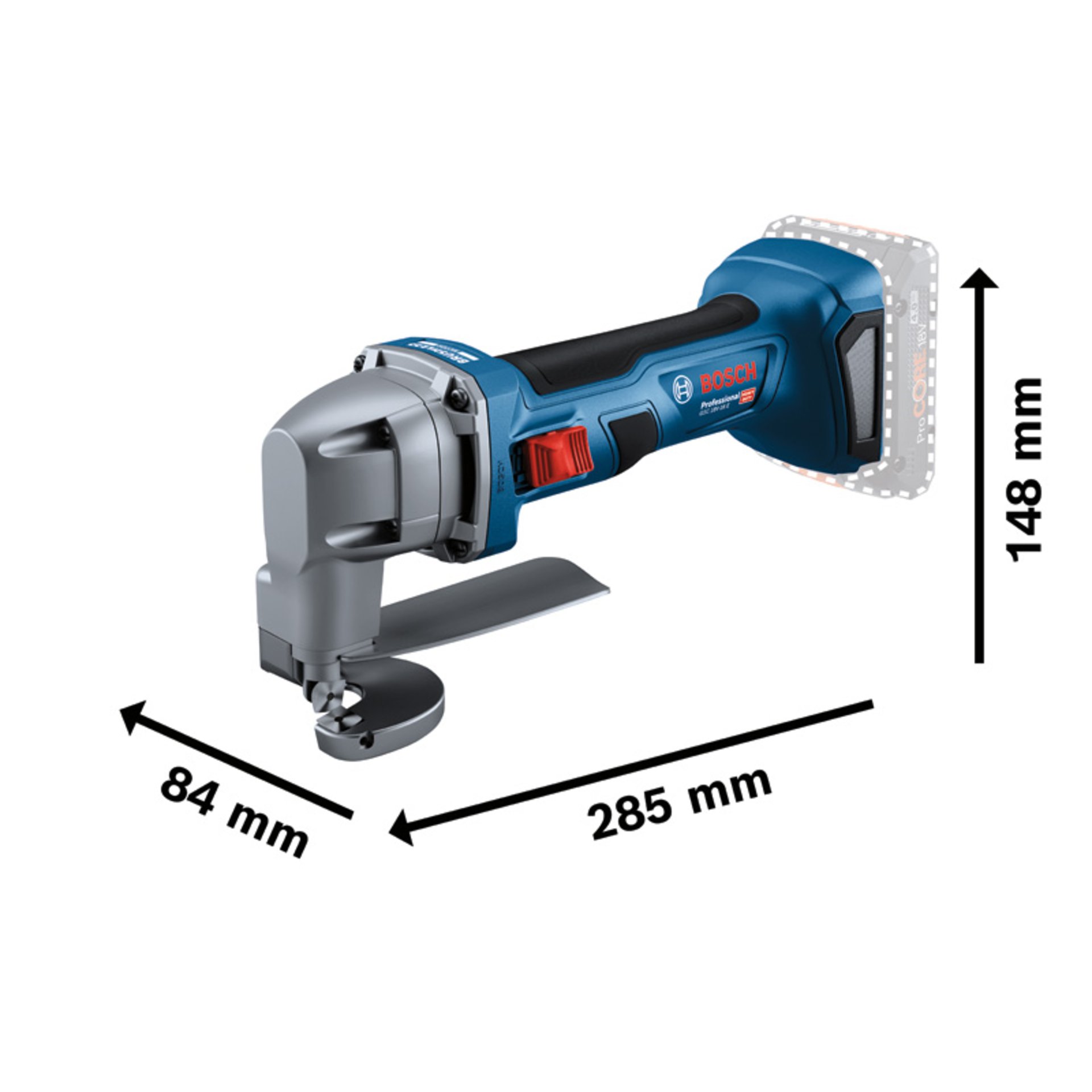 Akku-Blechschere GSC 18V-16 E