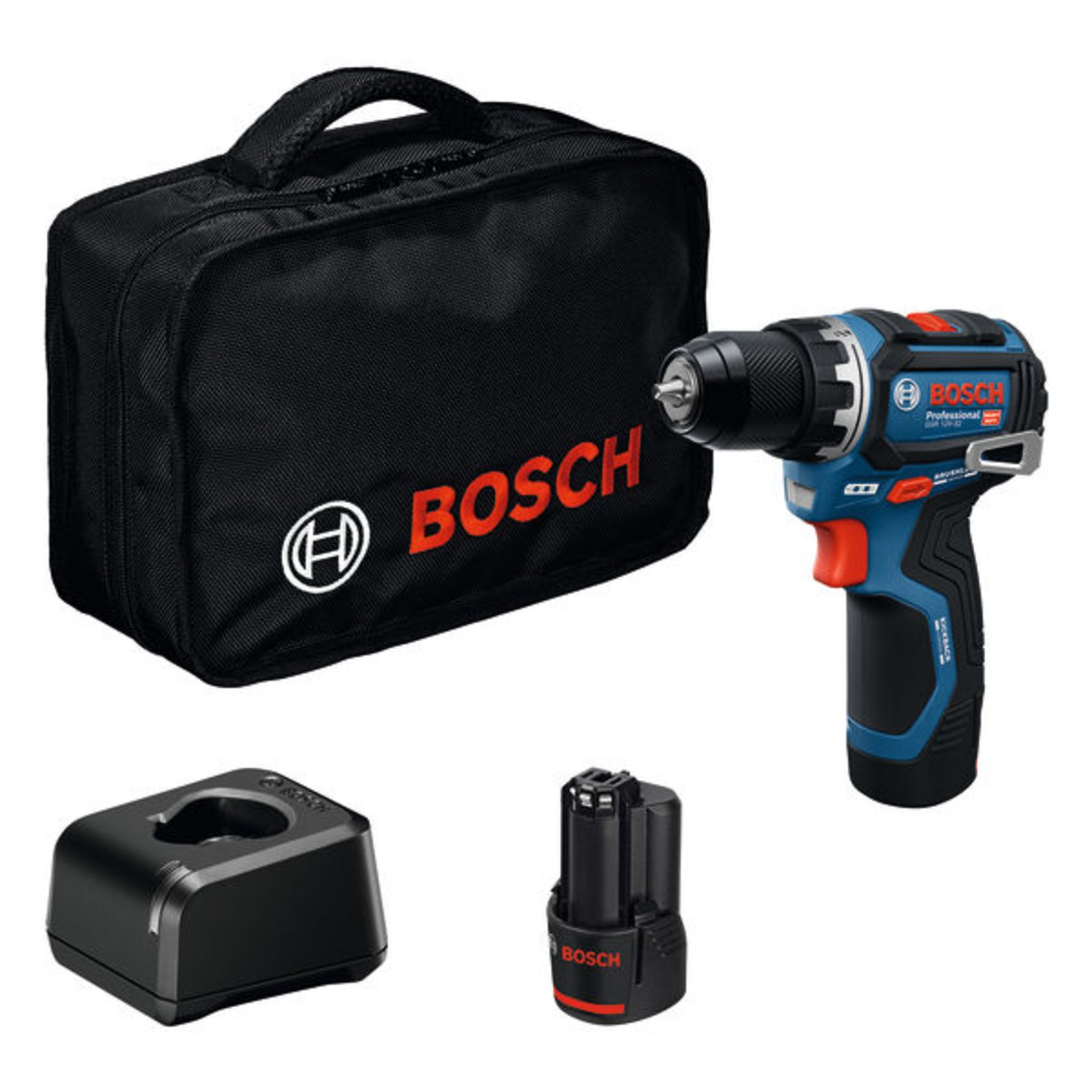 Akku-Bohrschrauber GSR 12V-32, 2 x GBA 12V 2.0Ah, Werkzeugtasche