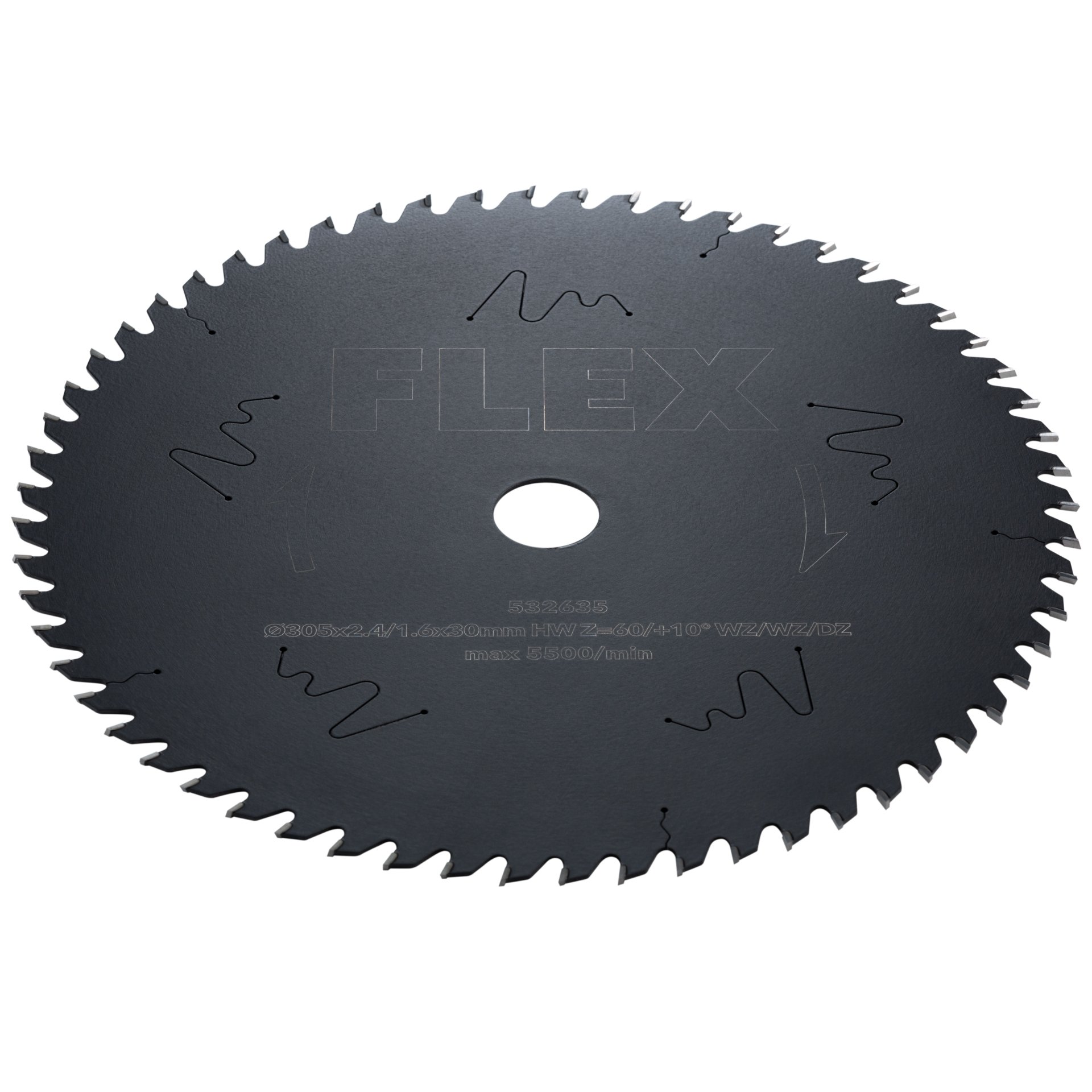 Standard Sägeblatt D305x2,4/1,6x30 HW Z=60/+10° WZ/WZ/DZ