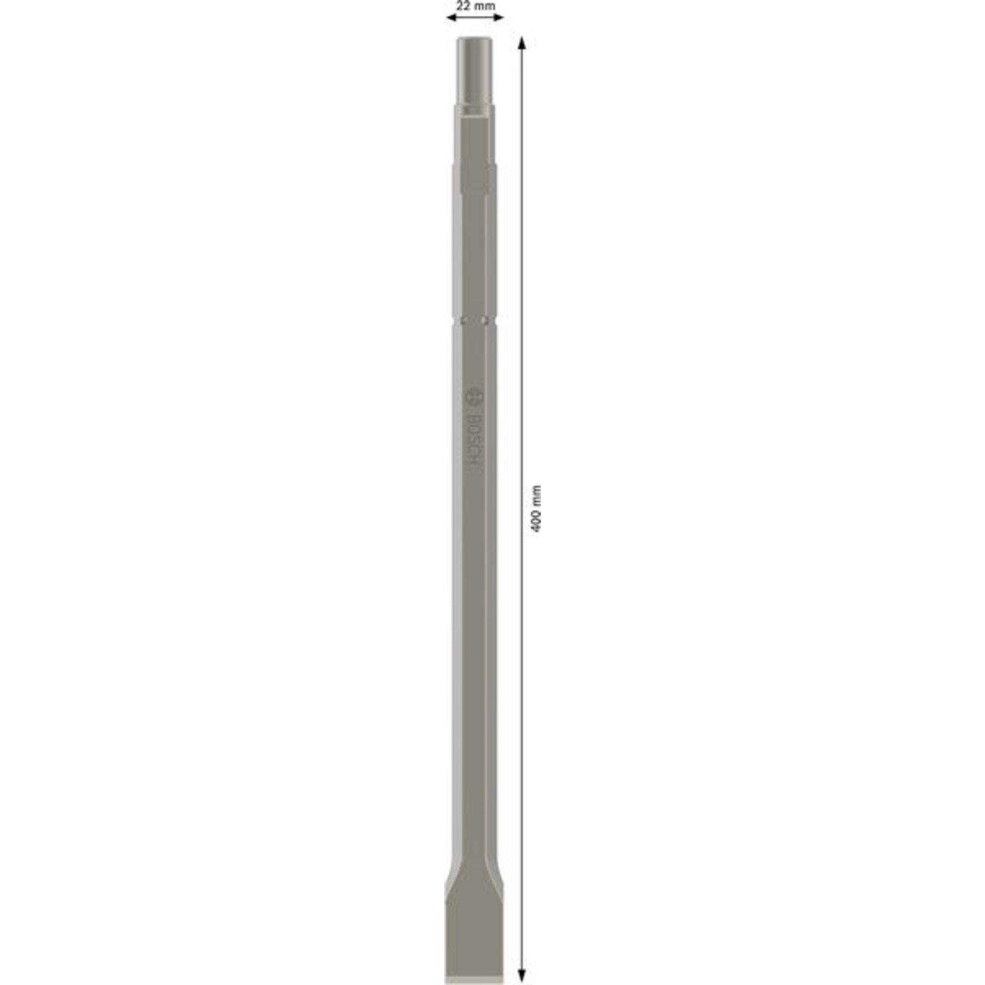 PRO HEX 19-4C Flachmeißel, 22 x 400 mm