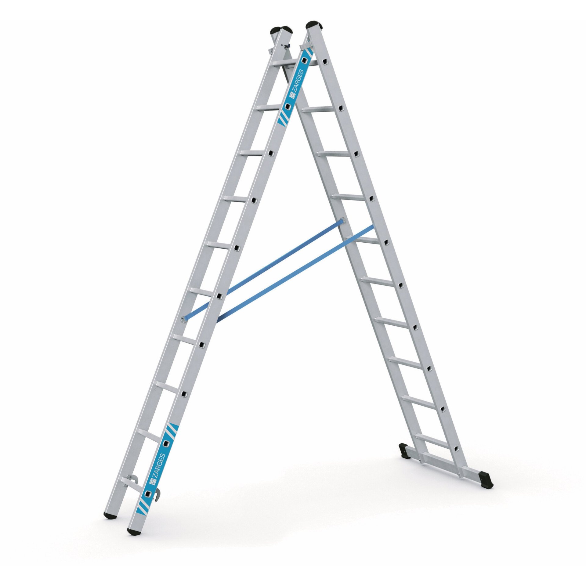 Combimaster Plus X - Kombi-Steh-Schiebeleiter 2 x 10 Sprossen