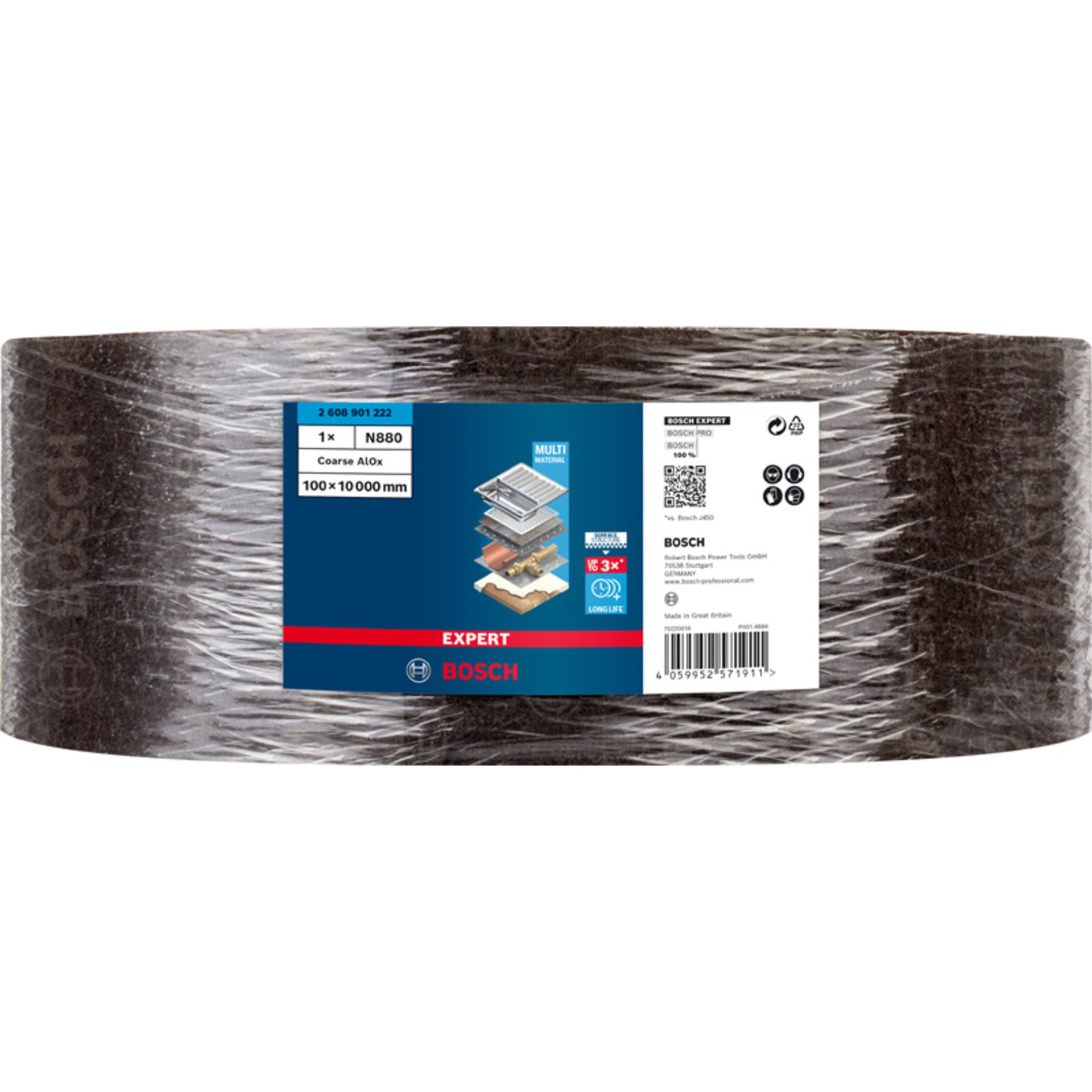 EXPERT N880 Vliesrolle, 100x10mm, Extra Cut A