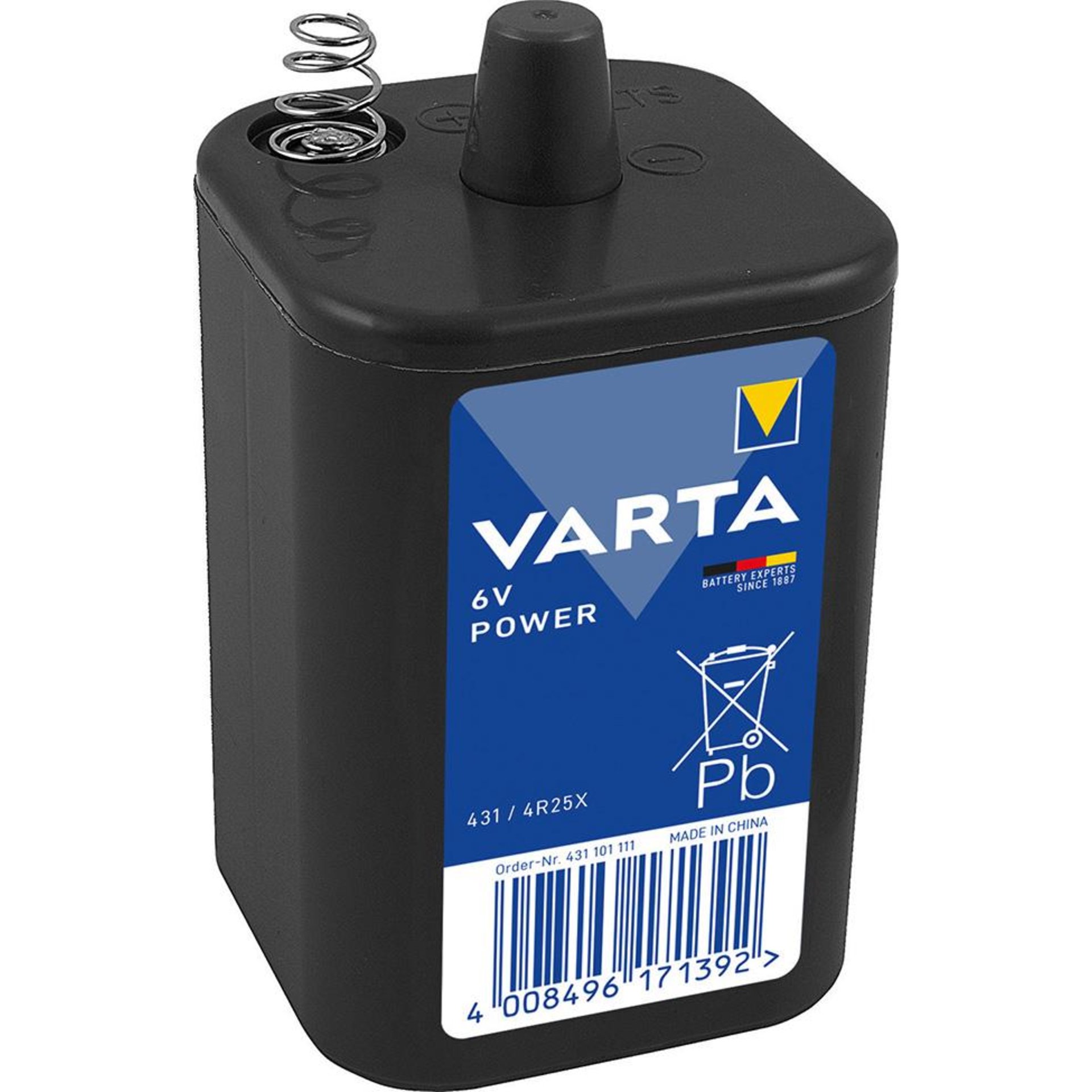 Batt.LONGLIFE 4R25X 1er Stück VARTA