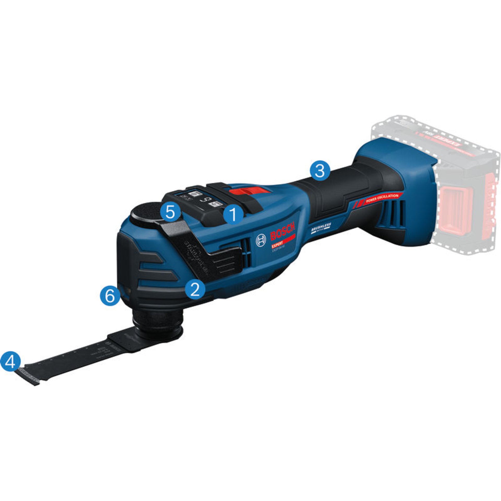 Akku-Multi-Cutter EXOP18V-40, L-BOXX 136