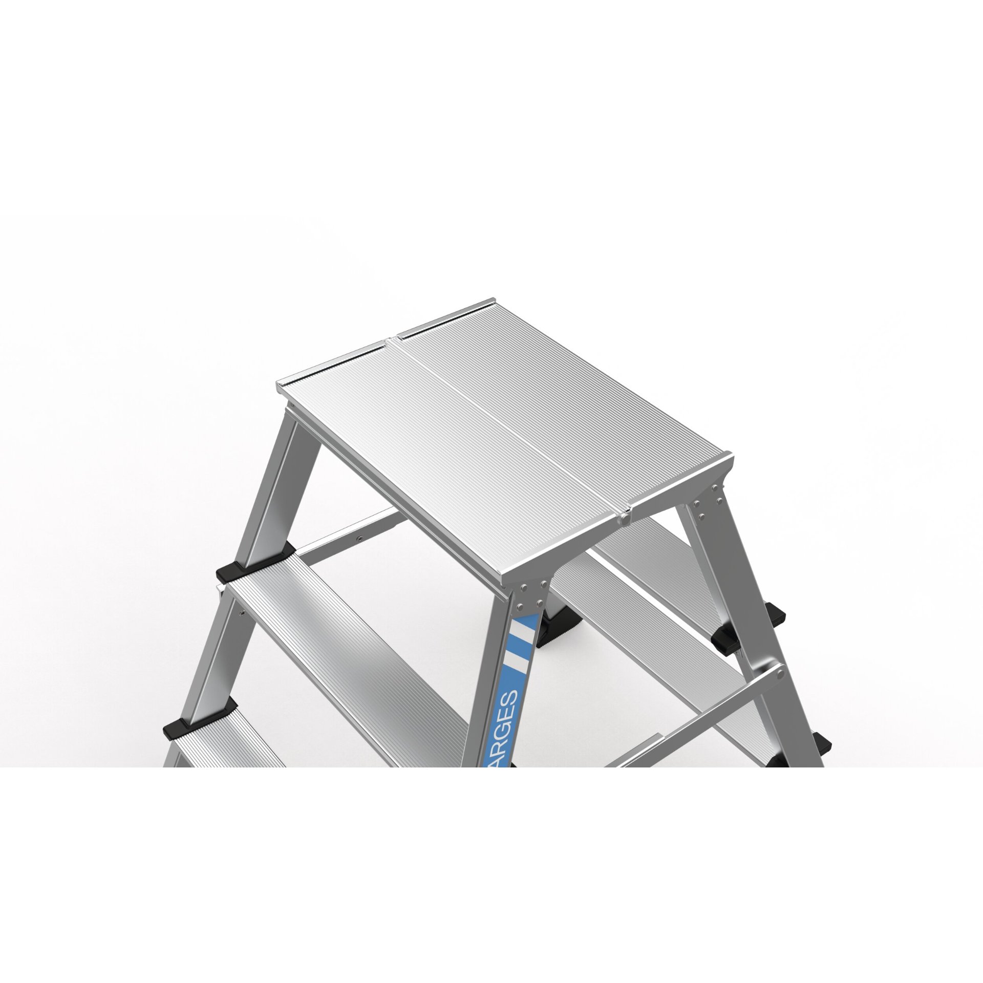 XLstep P - Podest schmal 2 x 2 Stufen