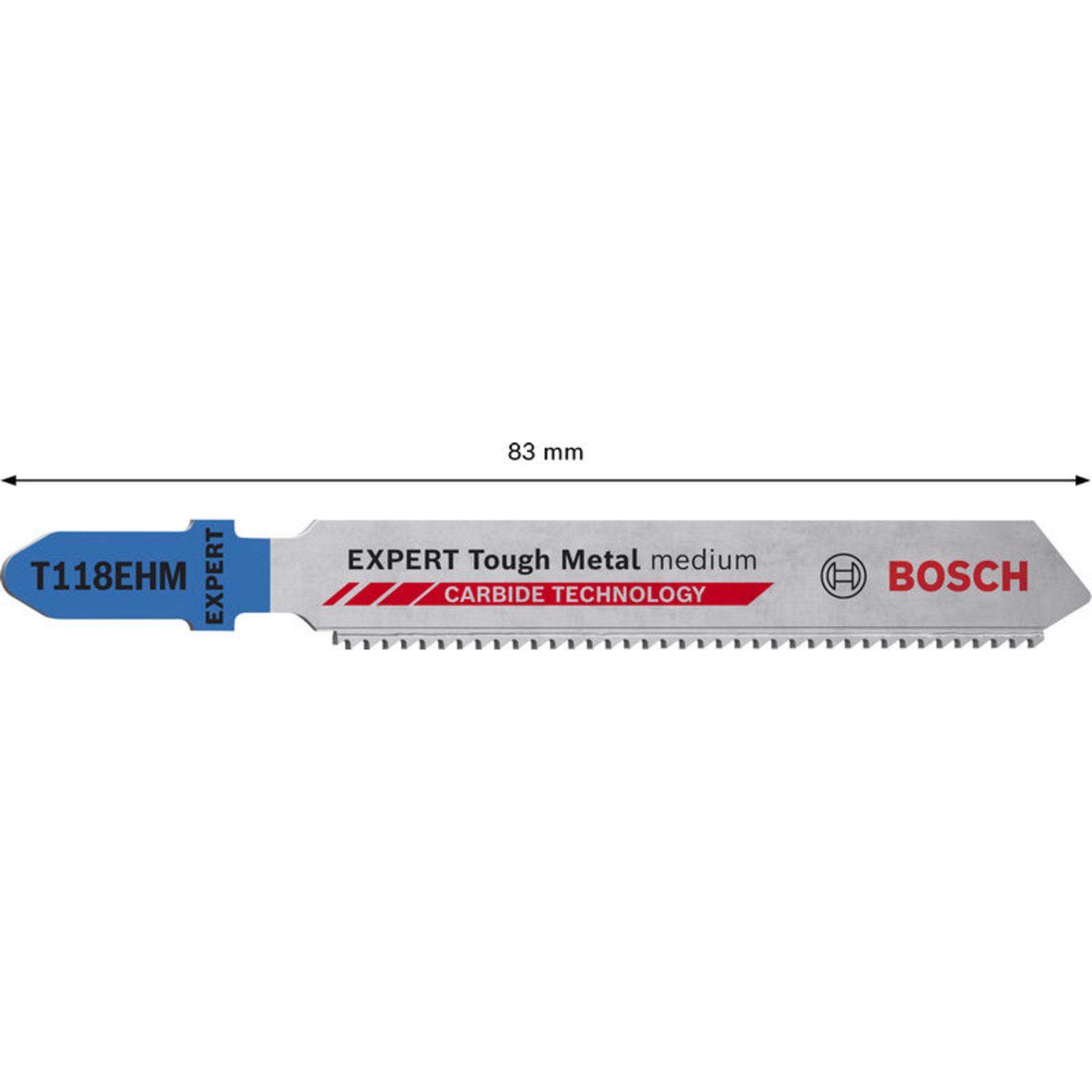 EXPERT Tough Metal medium T118EHM Stichsägeblatt, 3-tlg.
