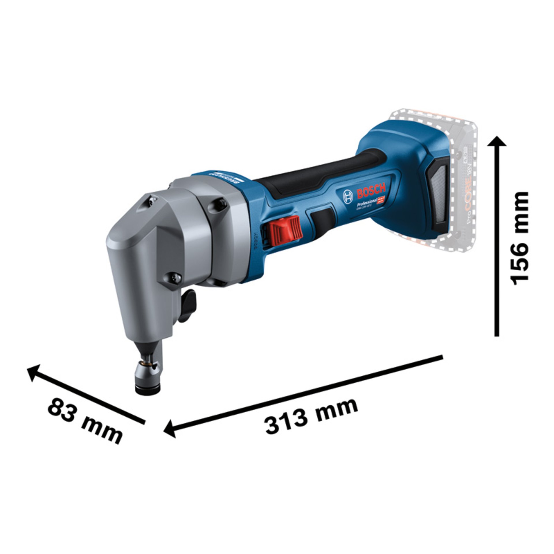 Akku-Nager GNA 18V-16 E